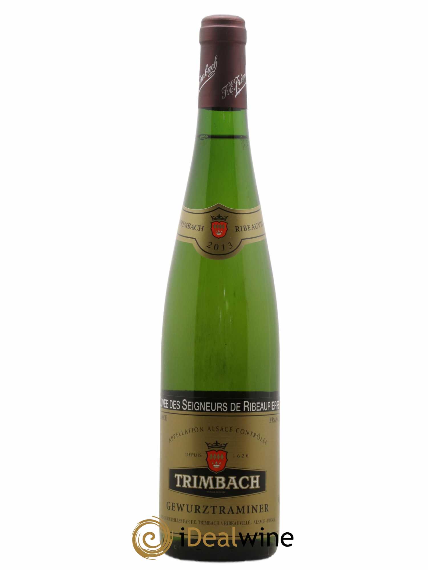 Alsace Gewurztraminer Seigneurs de Ribeaupierre Trimbach (Domaine) 2013 - Lot de 1 bouteille - 0