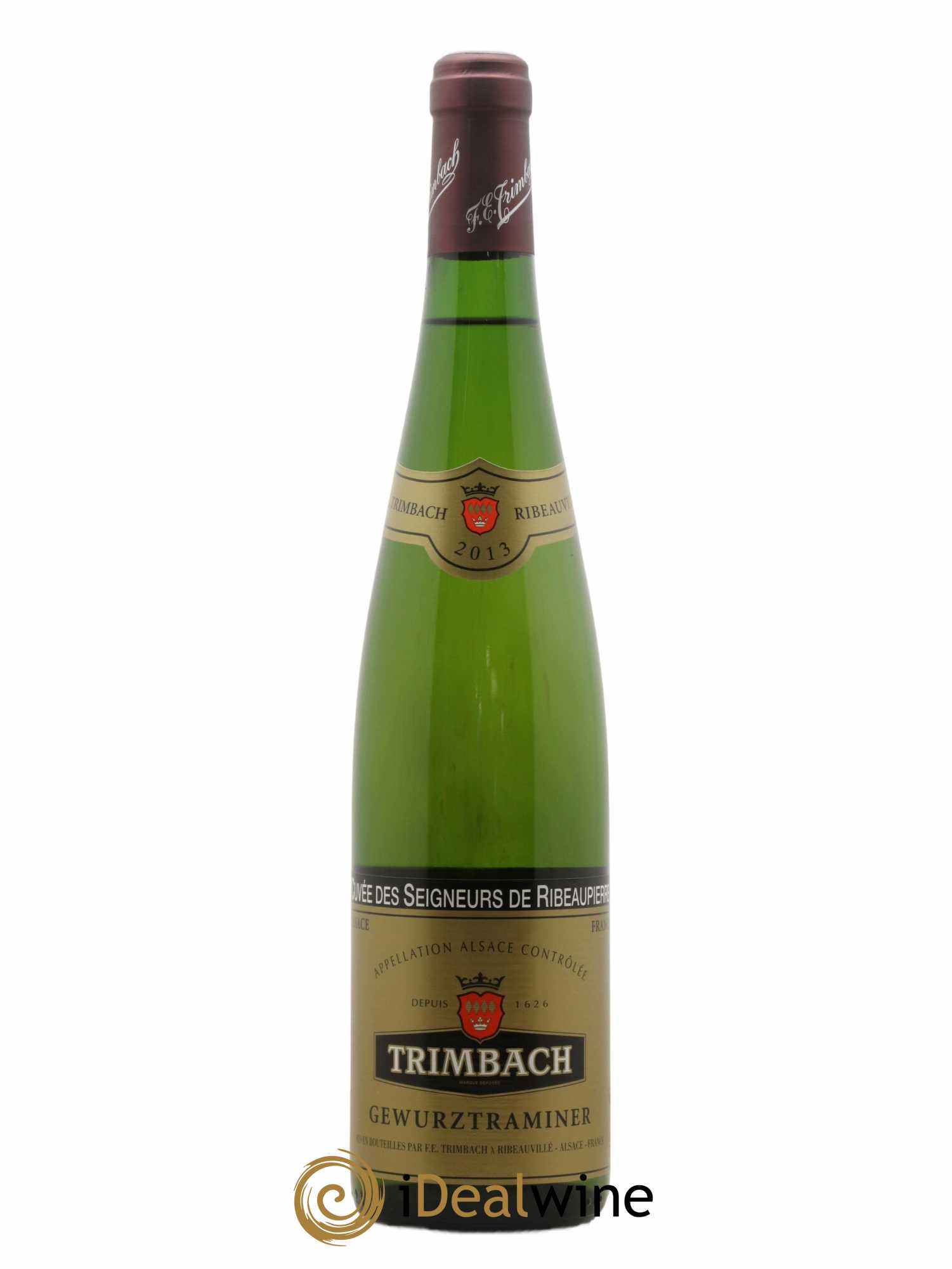 Alsace Gewurztraminer Seigneurs de Ribeaupierre Trimbach (Domaine) 2013 - Lot de 1 bouteille - 0
