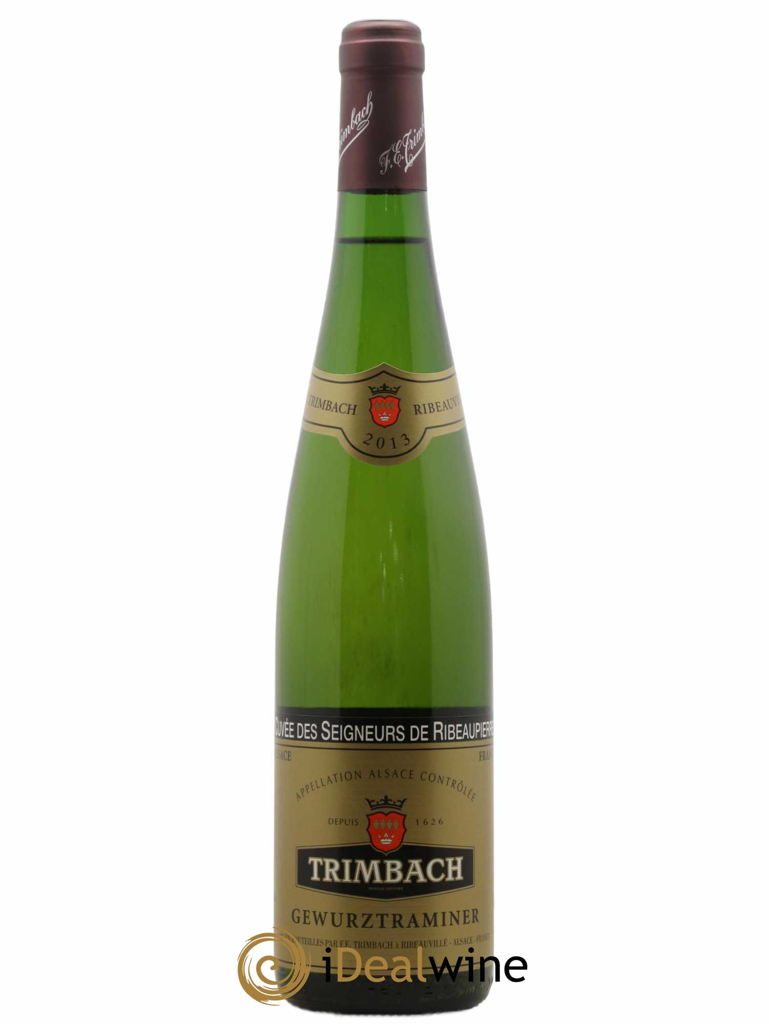Alsace Gewurztraminer Seigneurs de Ribeaupierre Trimbach (Domaine) 2013 - Lot de 1 bouteille - 0