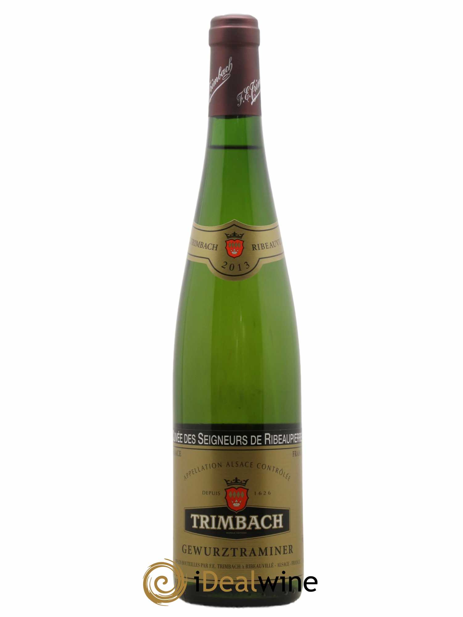 Alsace Gewurztraminer Seigneurs de Ribeaupierre Trimbach (Domaine) 2013 - Lot de 1 bouteille - 0