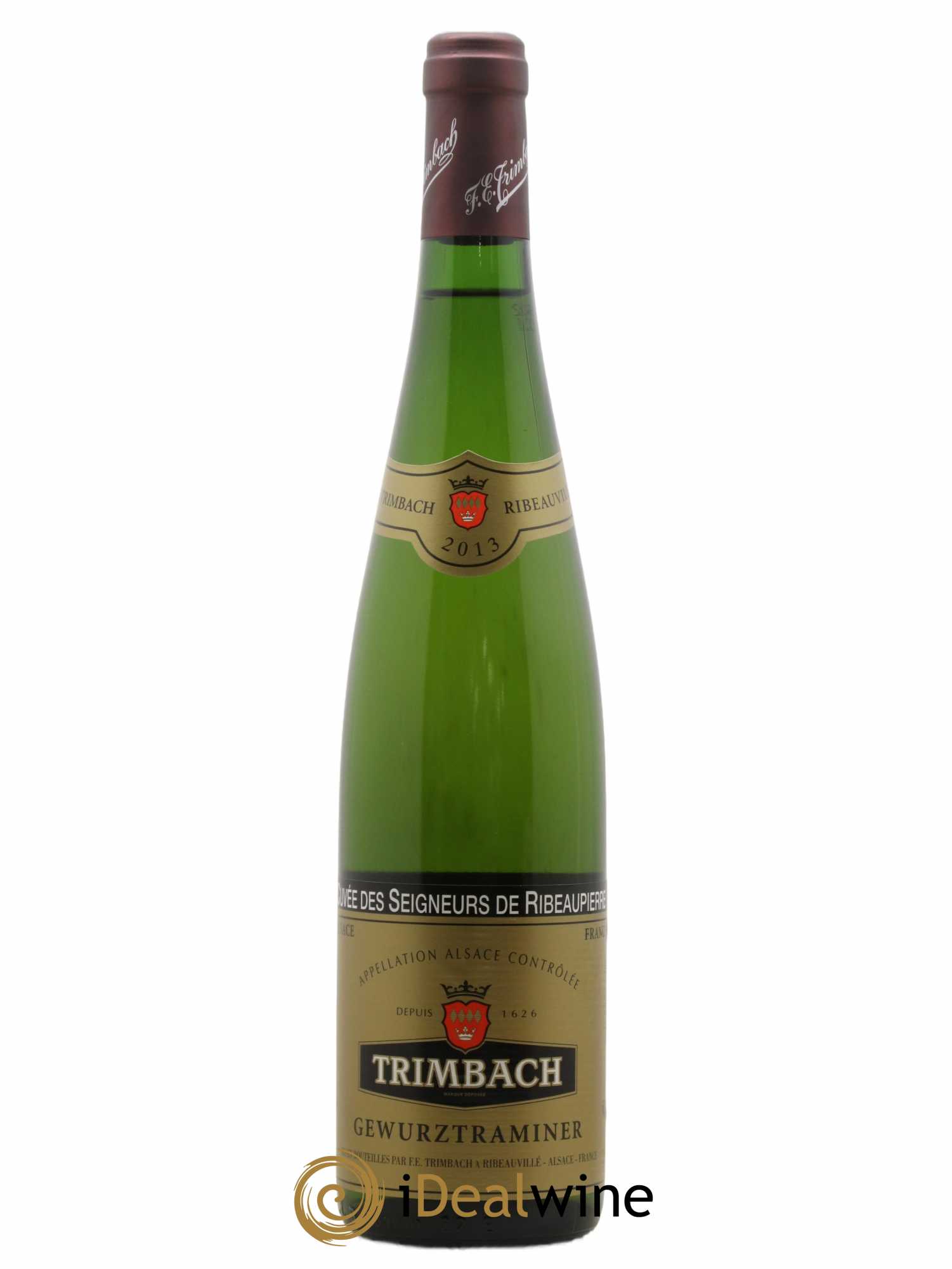 Alsace Gewurztraminer Seigneurs de Ribeaupierre Trimbach (Domaine) 2013 - Lot de 1 bouteille - 0