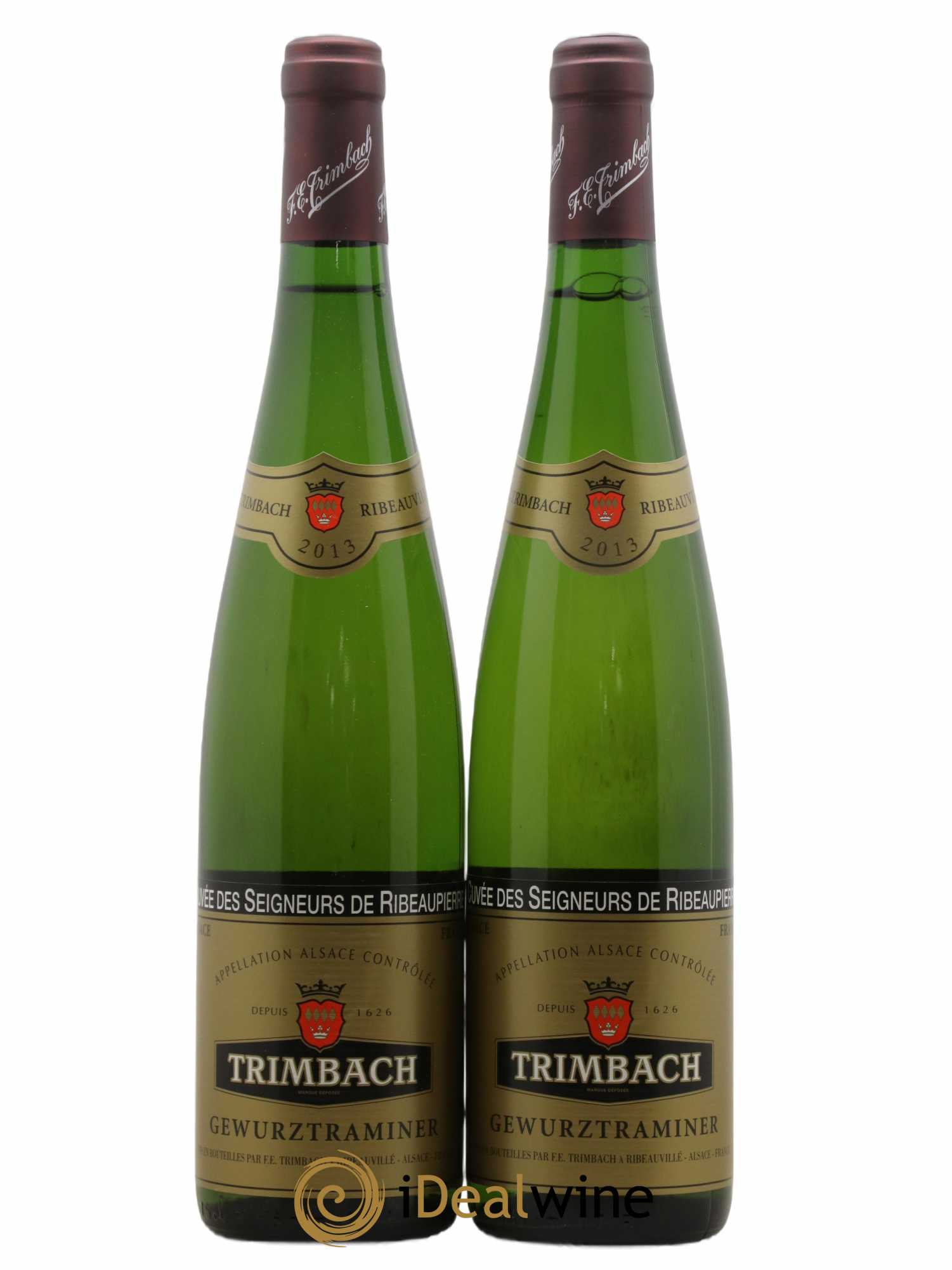 Alsace Gewurztraminer Seigneurs de Ribeaupierre Trimbach (Domaine) 2013 - Lot de 2 bouteilles - 0