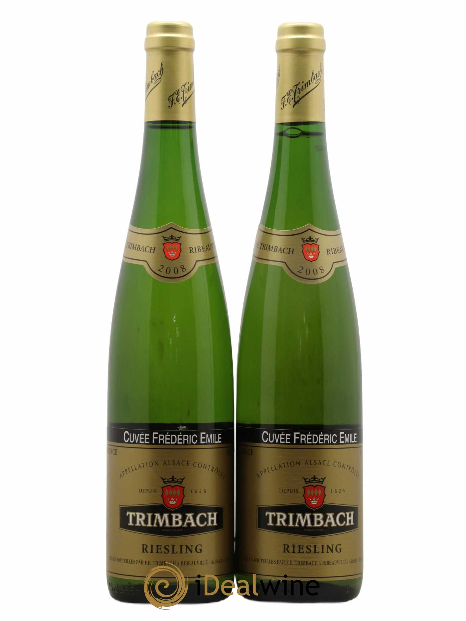Alsace Riesling Cuvée Frédéric Emile Trimbach (Domaine) 2008 - Lot de 2 bouteilles - 0
