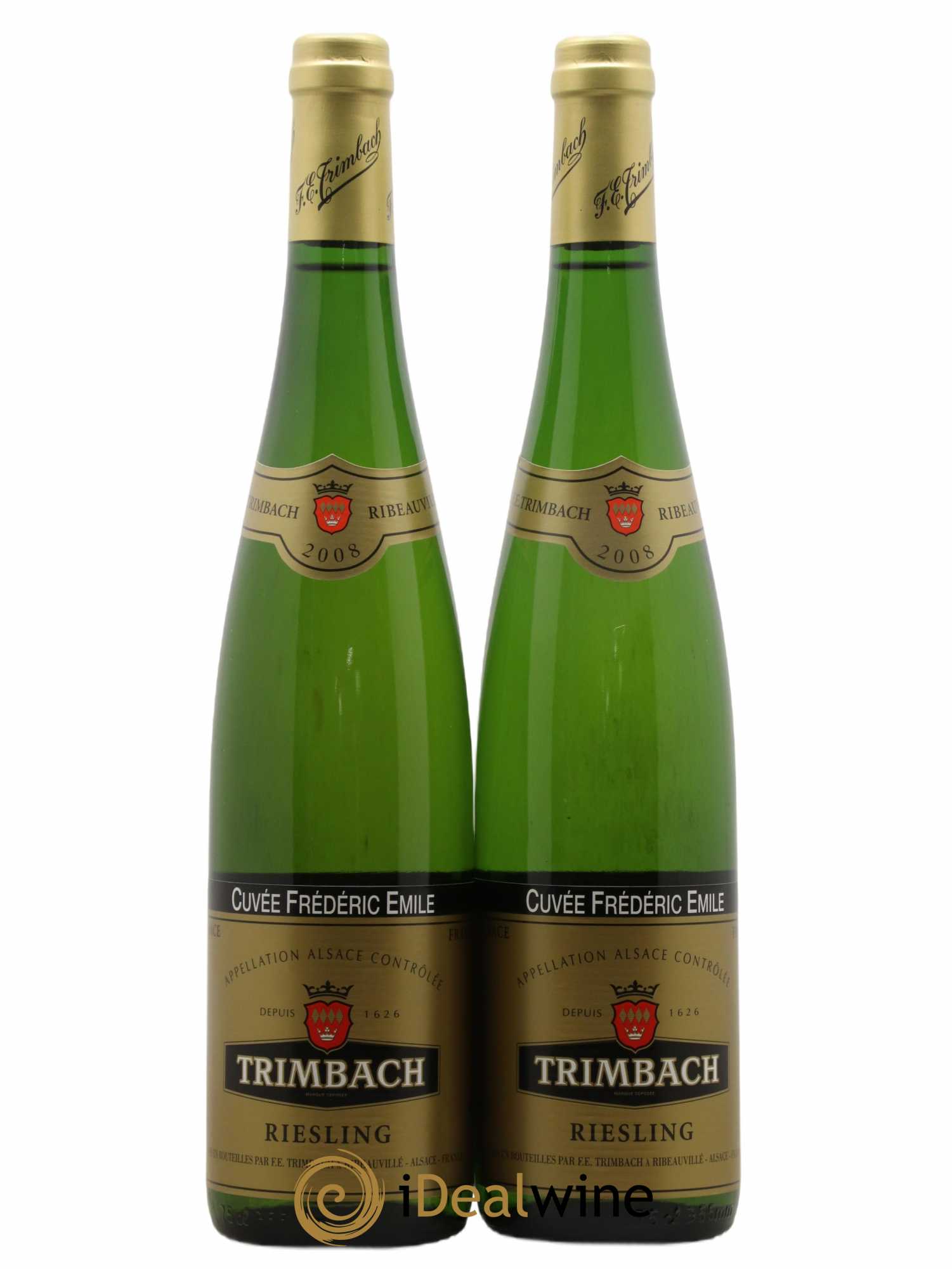 Alsace Riesling Cuvée Frédéric Emile Trimbach (Domaine) 2008 - Lot de 2 bouteilles - 0