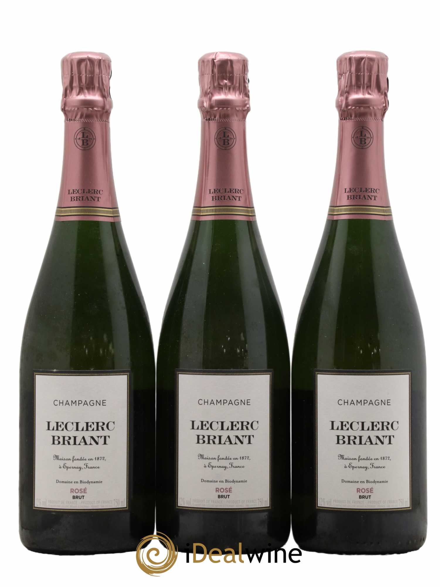 Extra-Brut Rosé Leclerc Briant - Lot de 3 bouteilles - 0