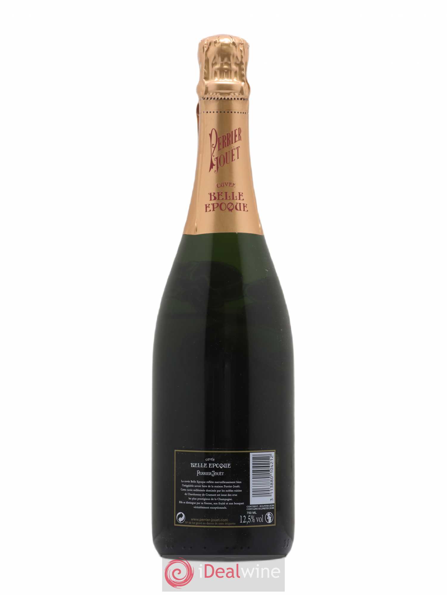Cuvée Belle Epoque Brut Perrier-Jouët Brut 2002 - Lot de 1 bouteille - 1