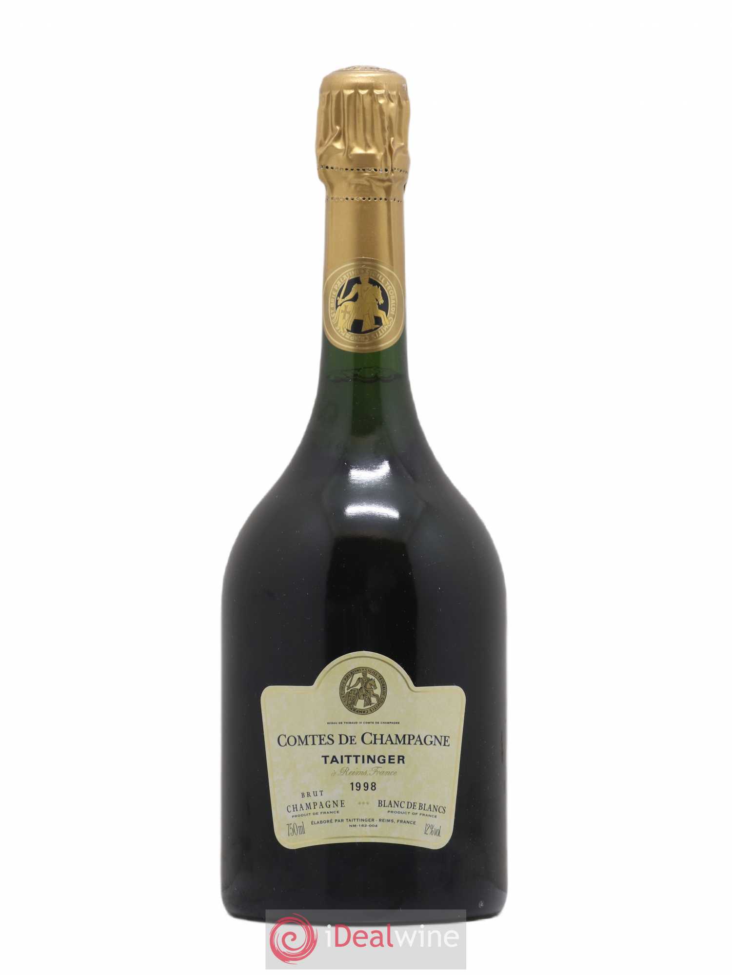 Comtes de Champagne Taittinger Brut 1998 - Lot de 1 bouteille - 0