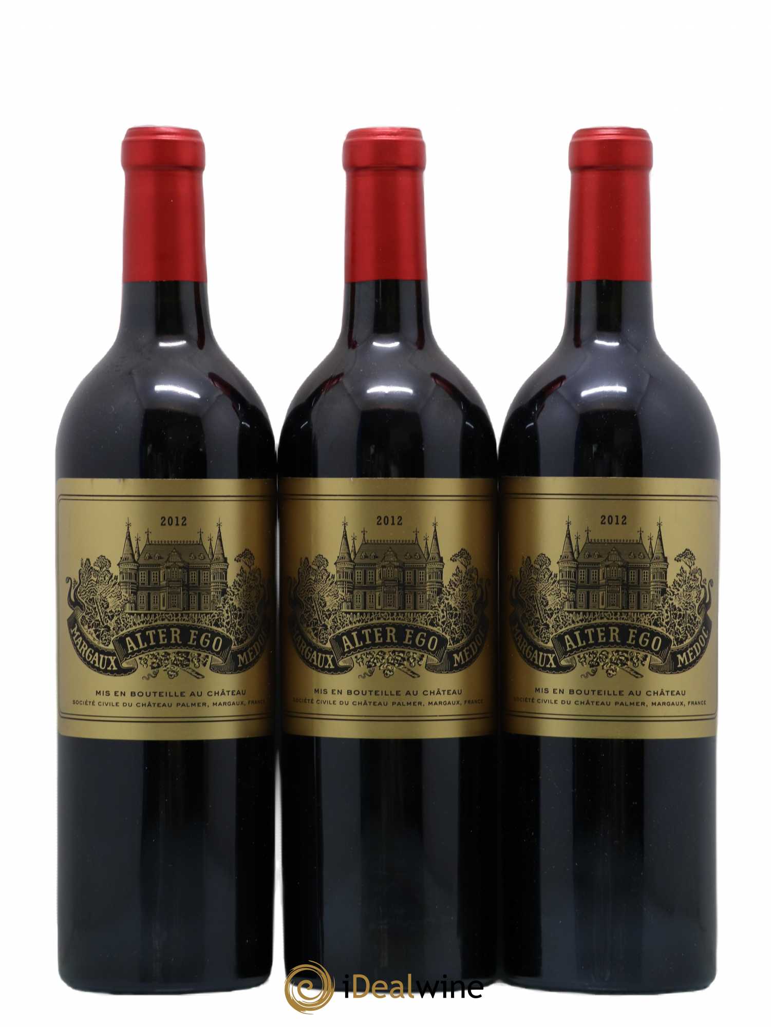 Alter Ego de Palmer Second Vin 2012 - Lot de 3 bouteilles - 0