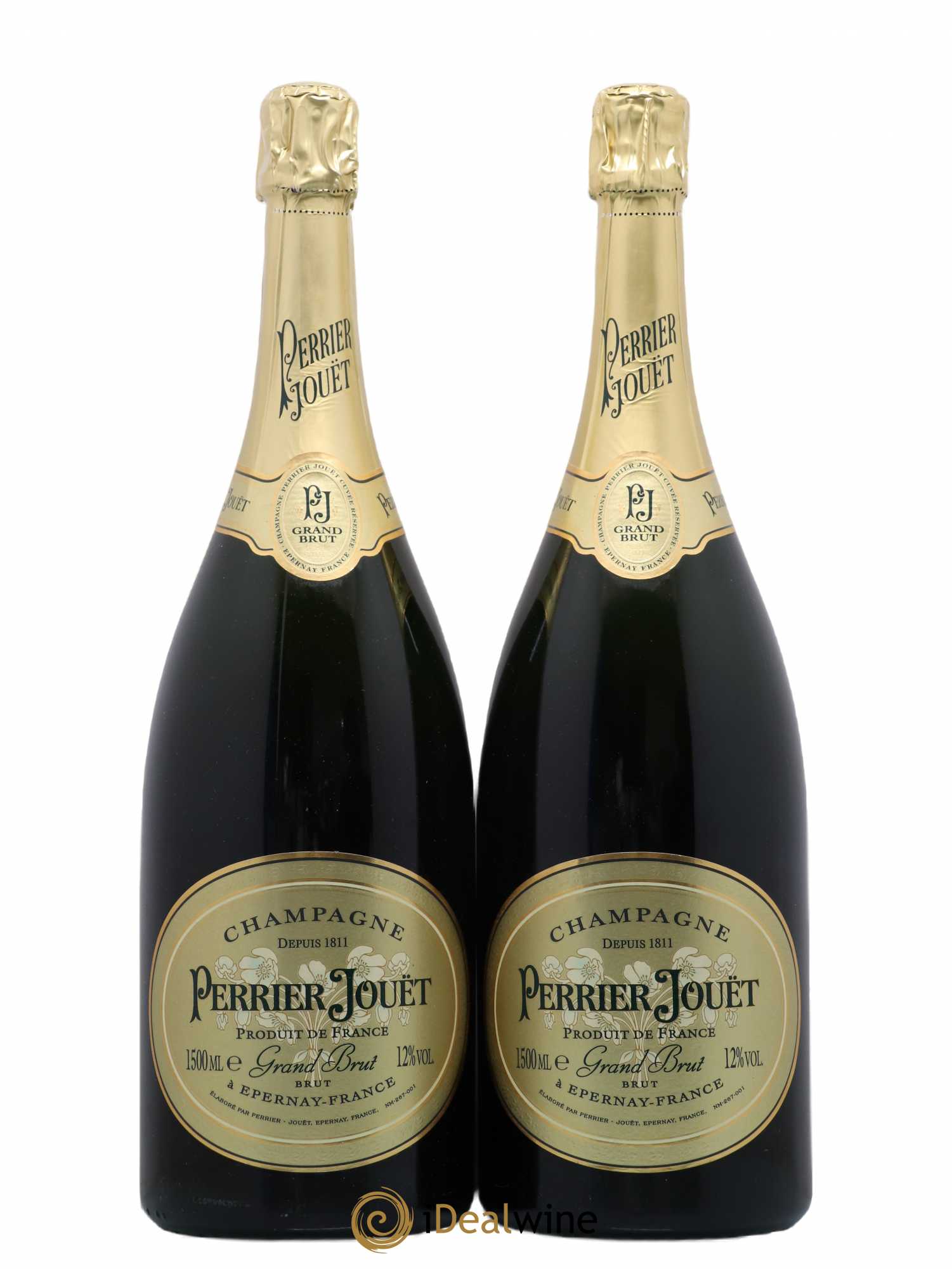 Grand Brut Perrier-Jouët - Lot de 2 magnums - 0