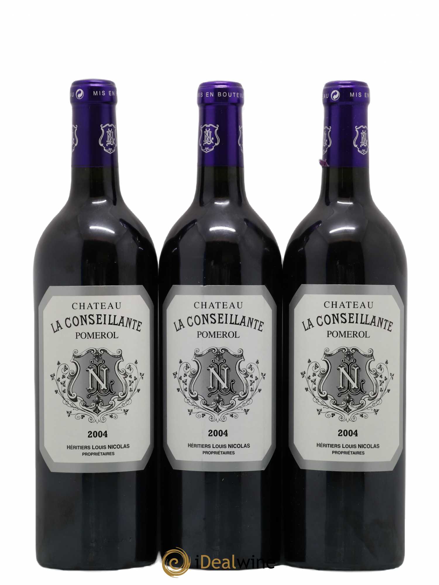 Château la Conseillante 2004 - Lot de 3 bouteilles - 0