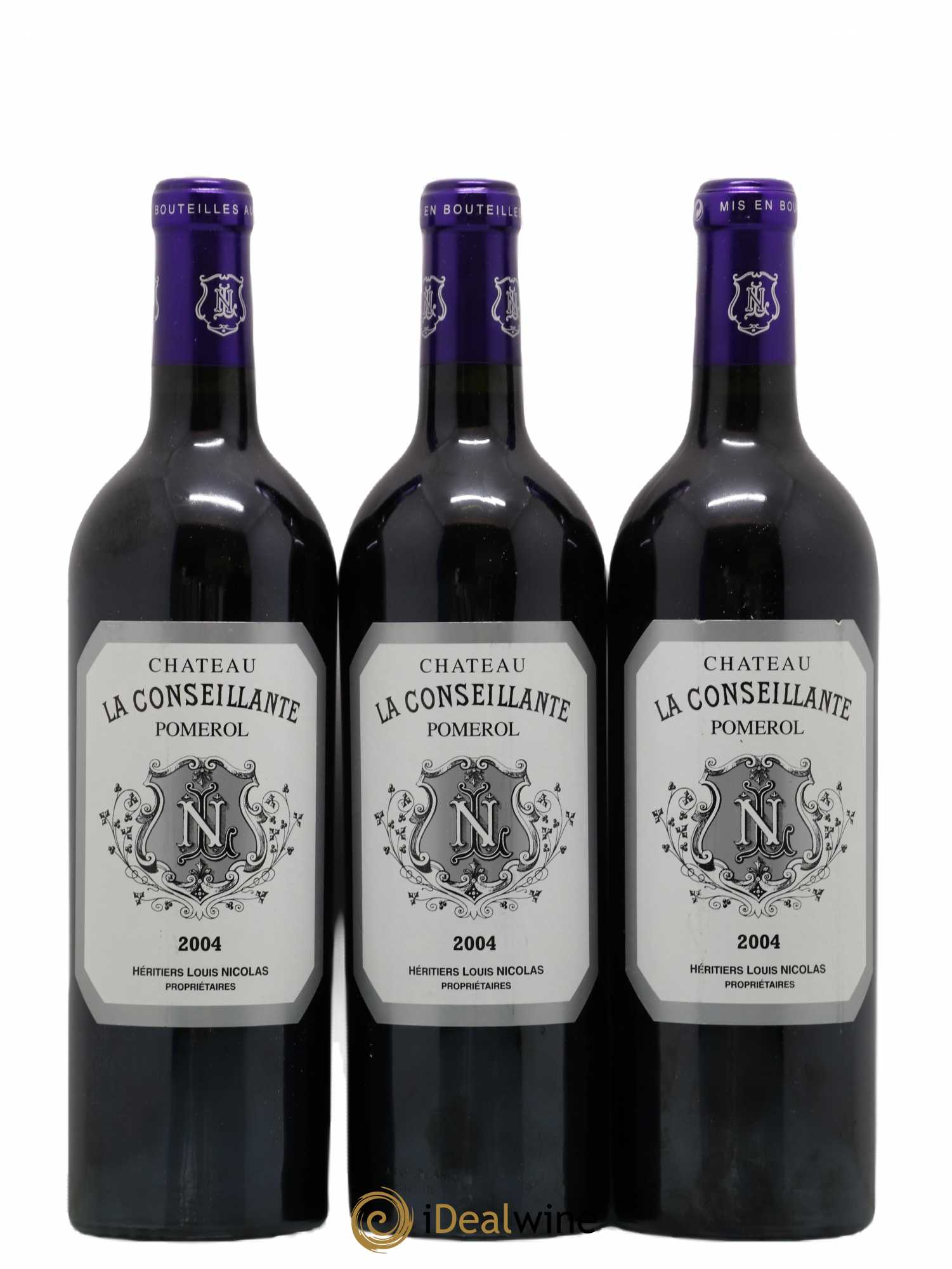 Château la Conseillante 2004 - Lot de 3 bouteilles - 0