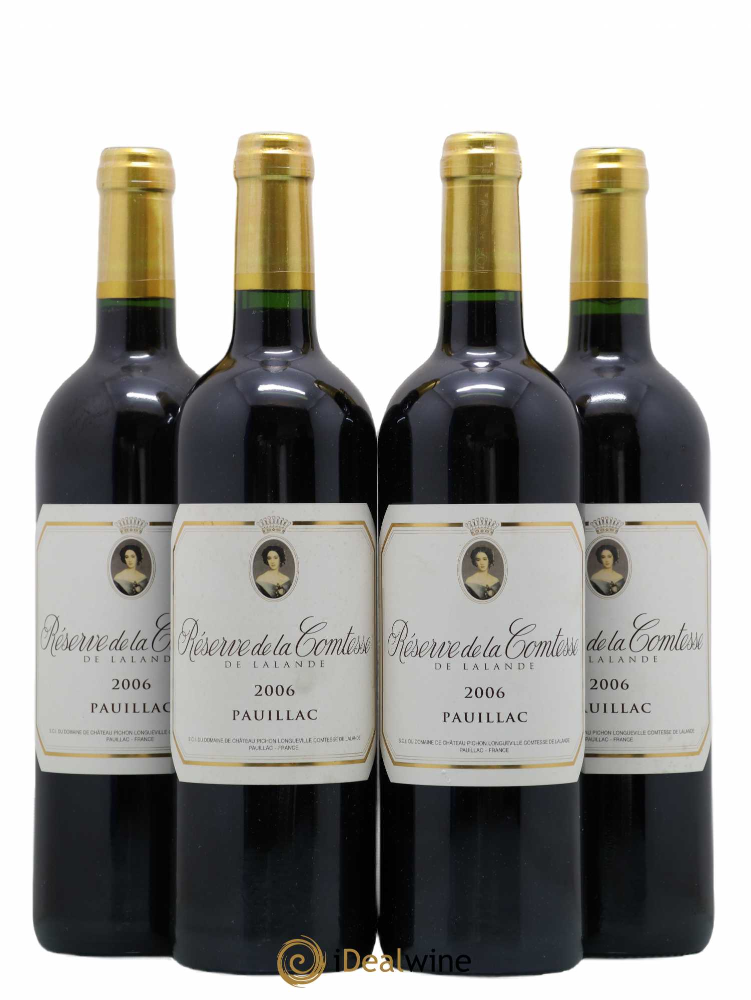 Réserve de la Comtesse Second Vin 2006 - Lot de 4 bouteilles - 0
