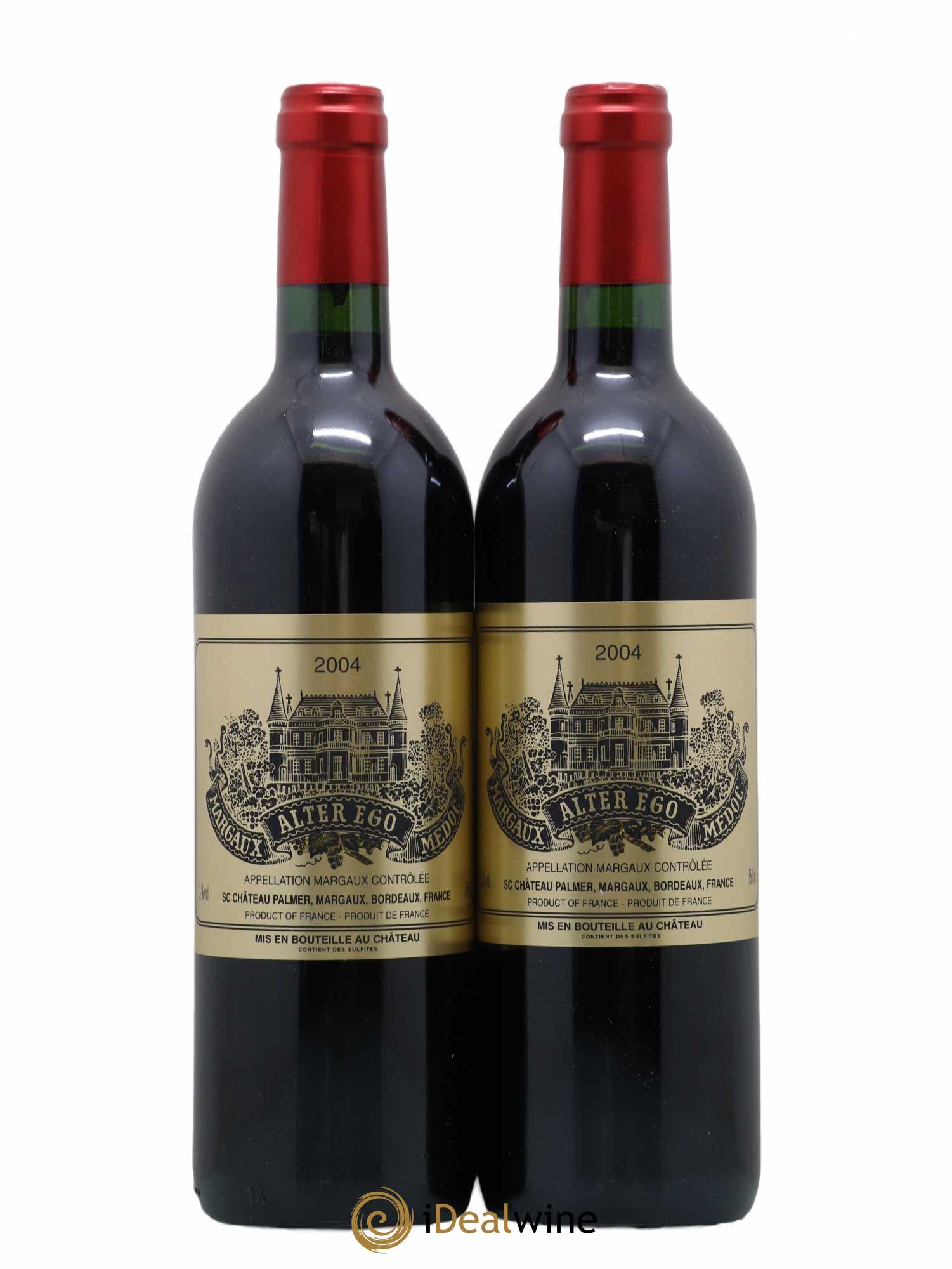 Alter Ego de Palmer Second Vin 2004 - Lot de 2 bouteilles - 0