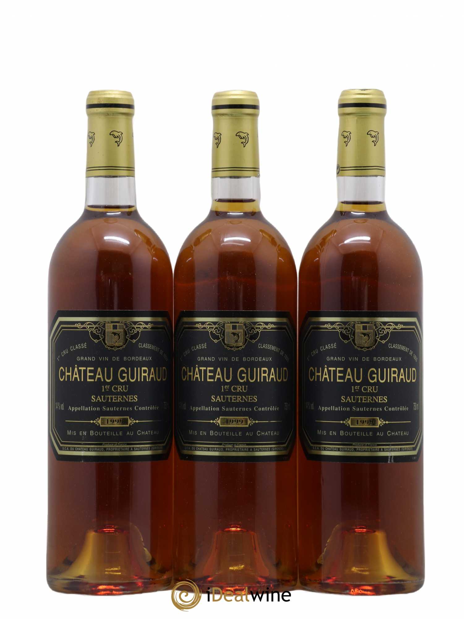 Château Guiraud 1er Grand Cru Classé 1999 - Lotto di 12 bottiglie - 1