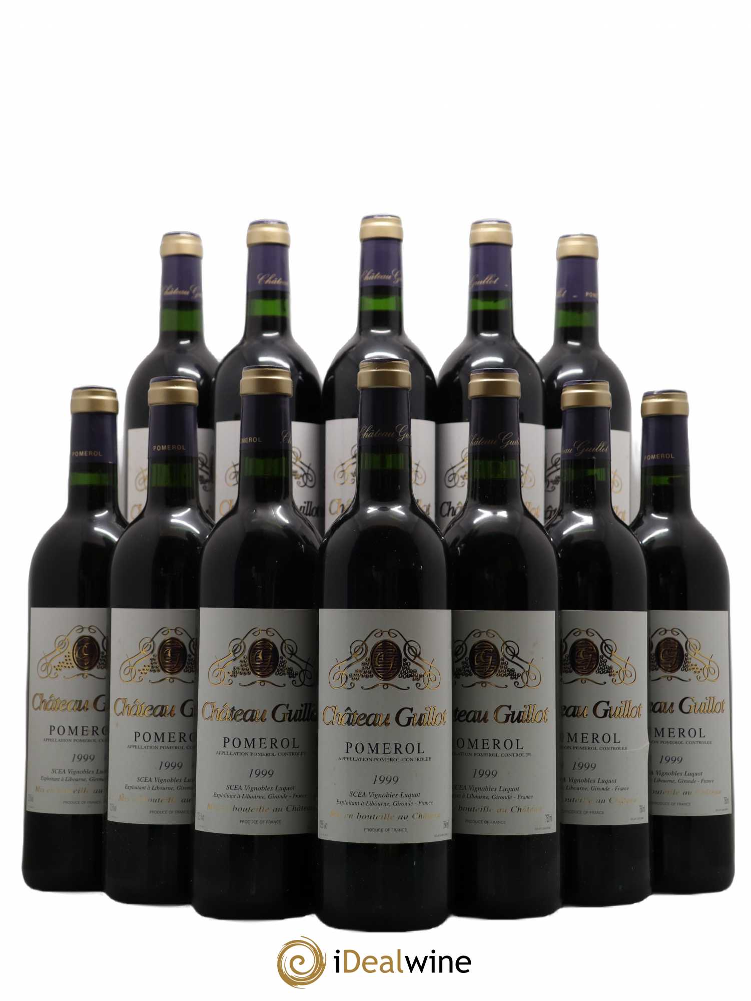Château Guillot 1999 - Lot de 12 bouteilles - 0