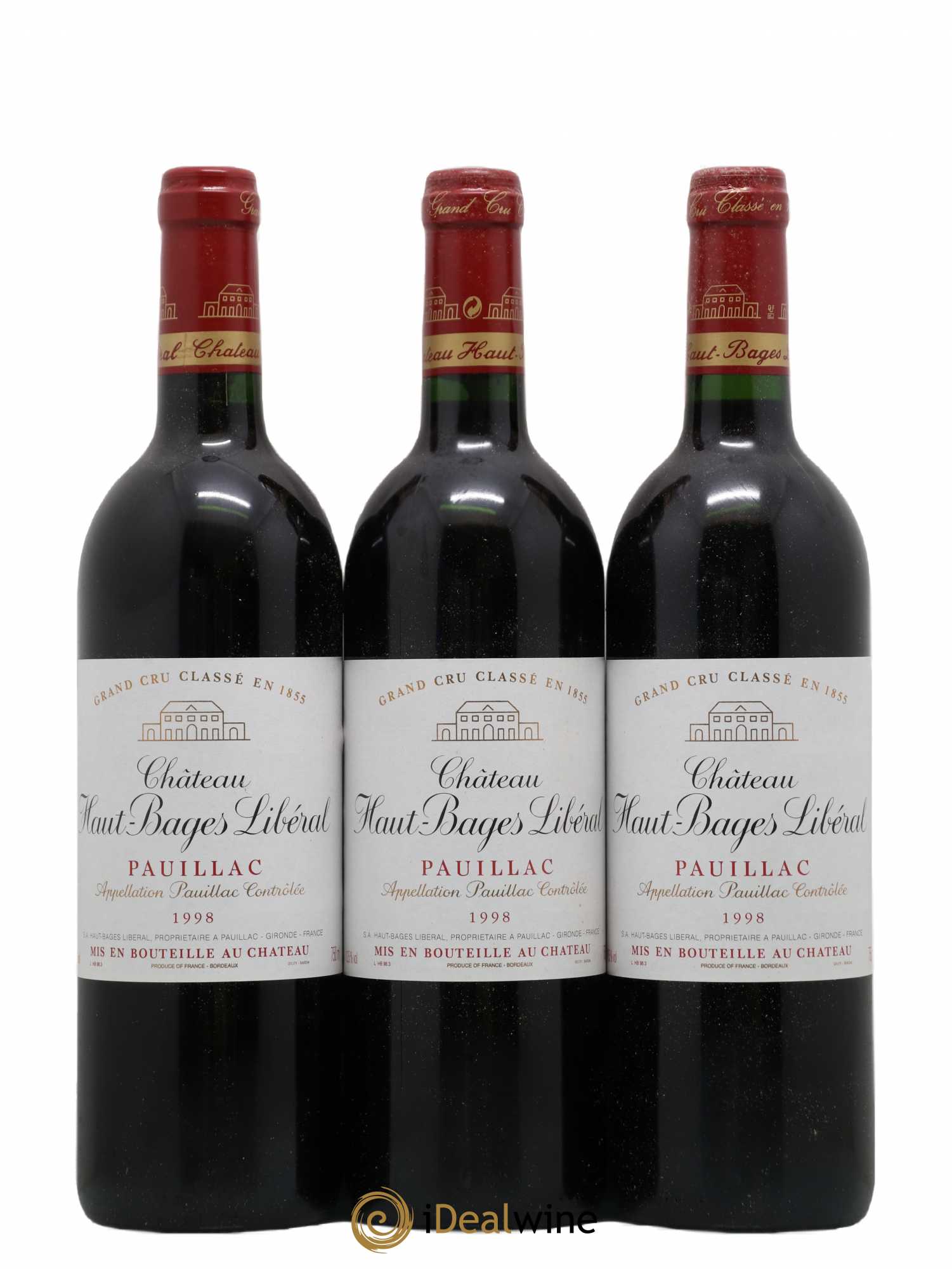 Château Haut Bages Libéral 5ème Grand Cru Classé 1998 - Lot de 12 bouteilles - 4