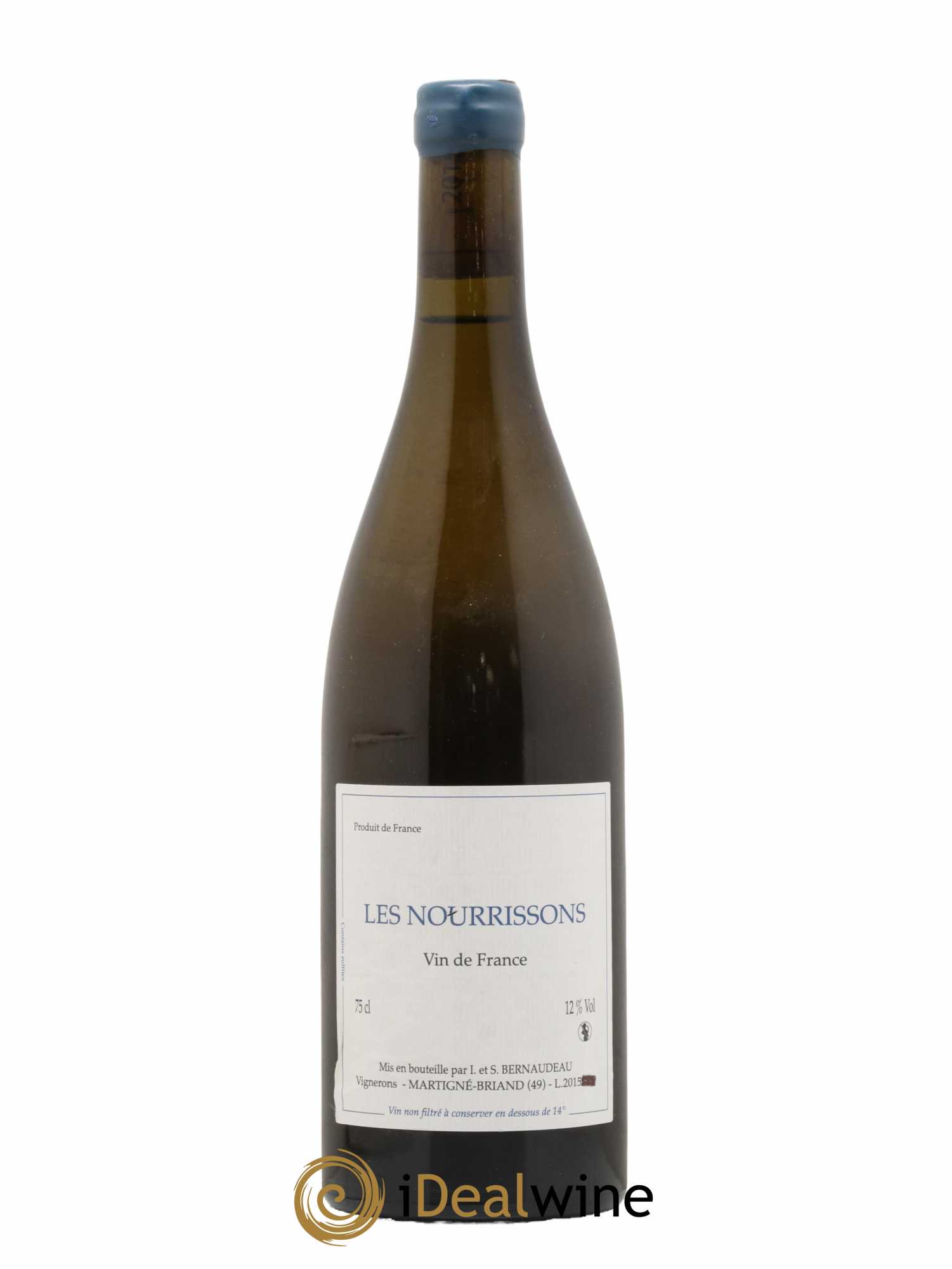 Vin de France Les Nourrissons Stéphane Bernaudeau 2015 - Lot de 1 bouteille - 0