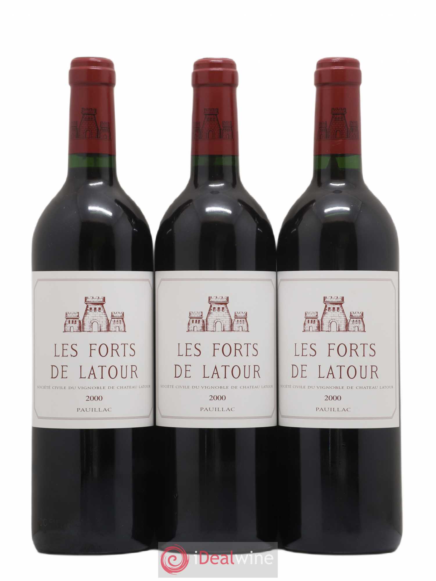 Les Forts de Latour Second Vin 2000 - Posten von 12 Flaschen - 1