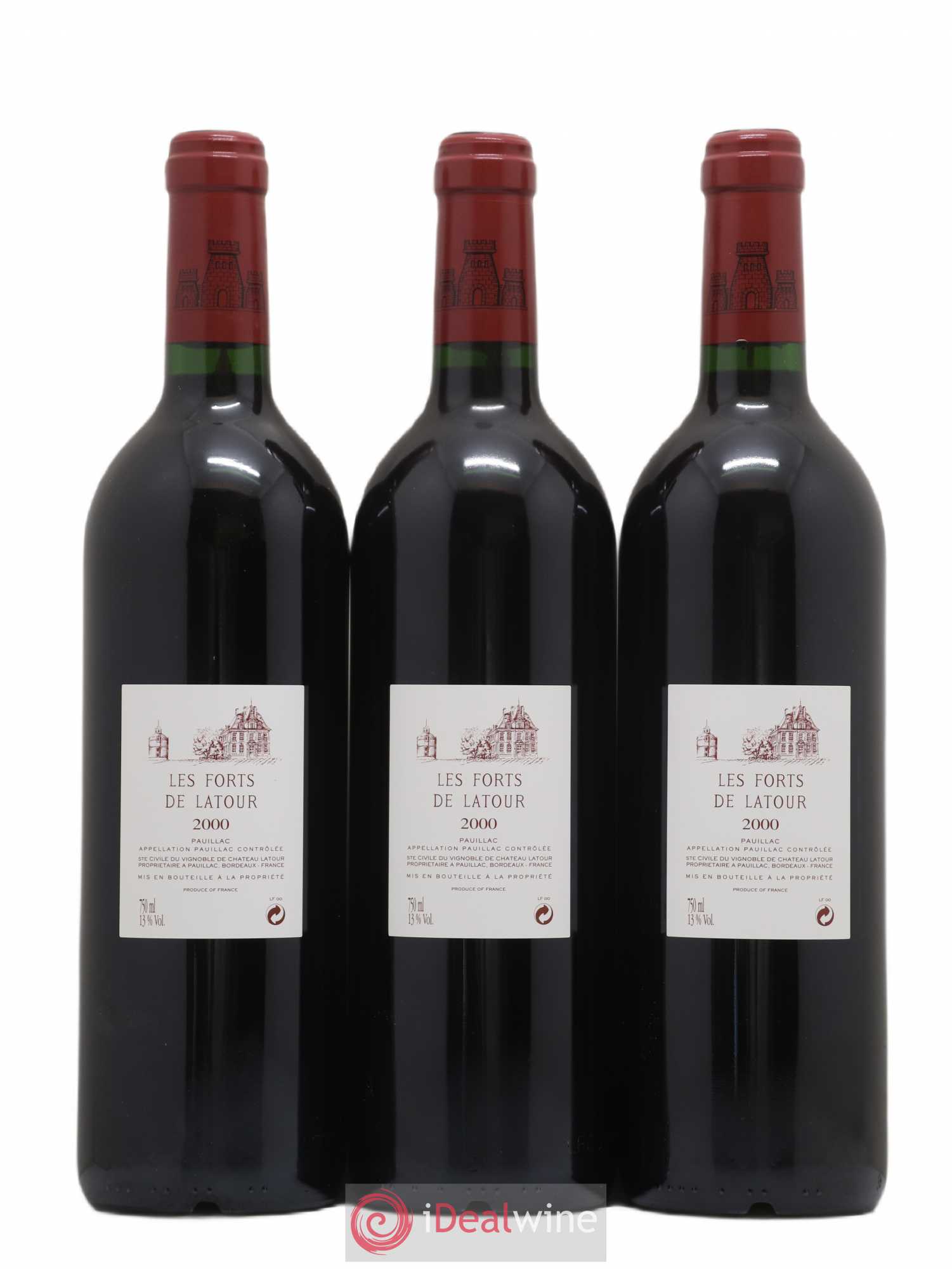 Les Forts de Latour Second Vin 2000 - Posten von 12 Flaschen - 4