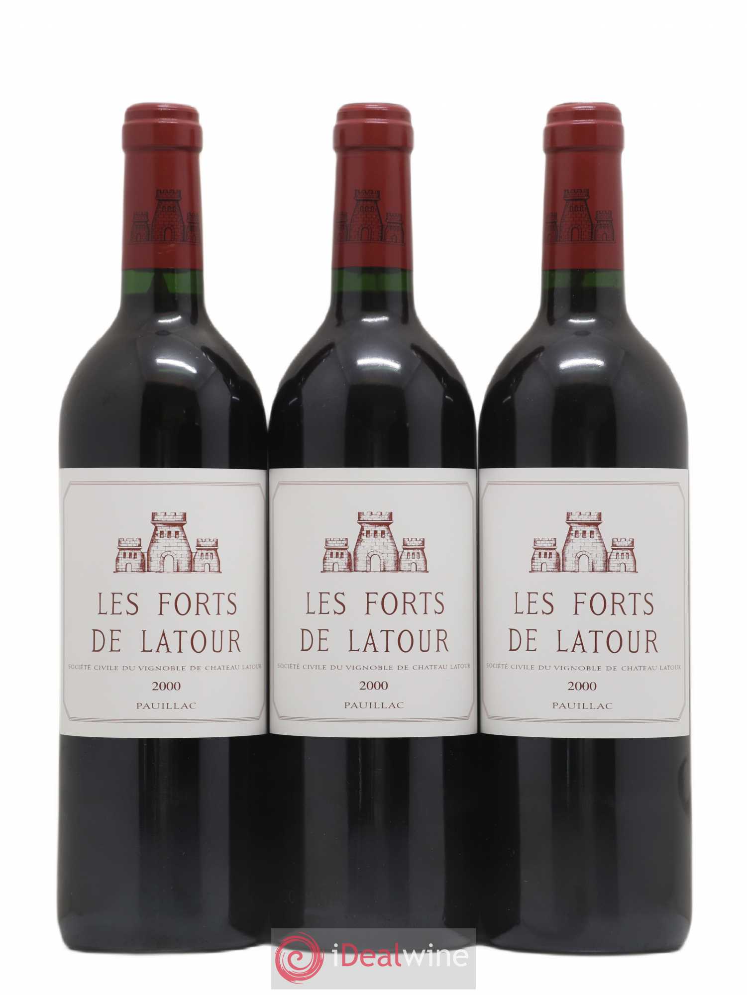 Les Forts de Latour Second Vin 2000 - Posten von 12 Flaschen - 7