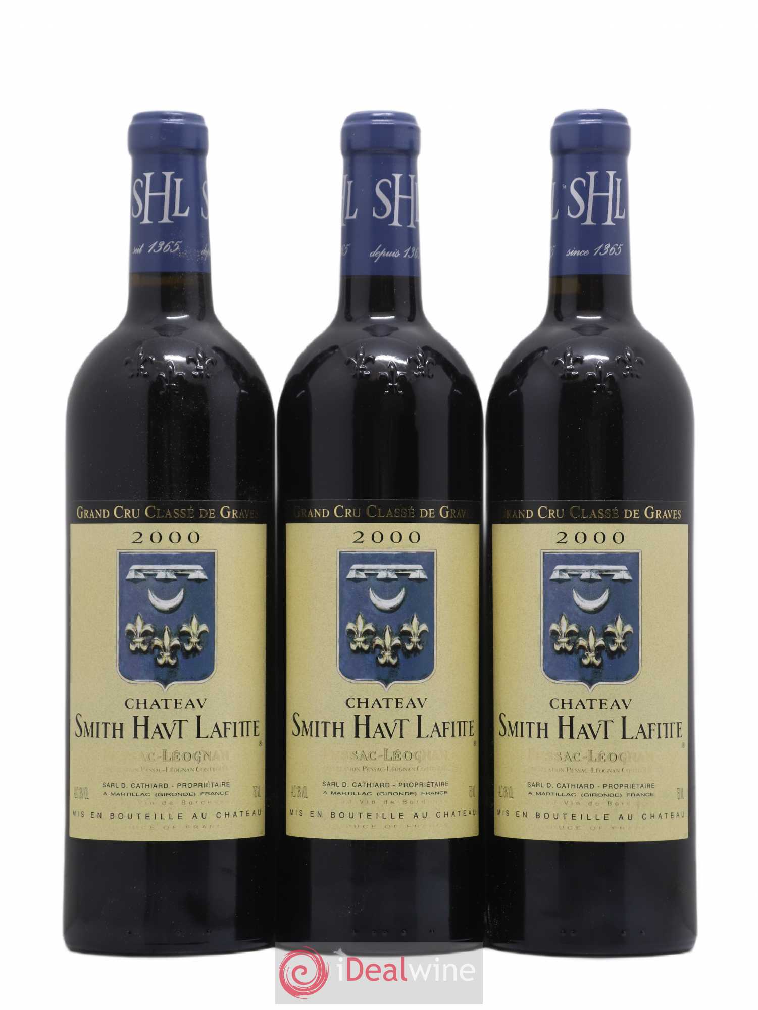 Château Smith Haut Lafitte Cru Classé de Graves 2000 - Lot de 12 bouteilles - 3