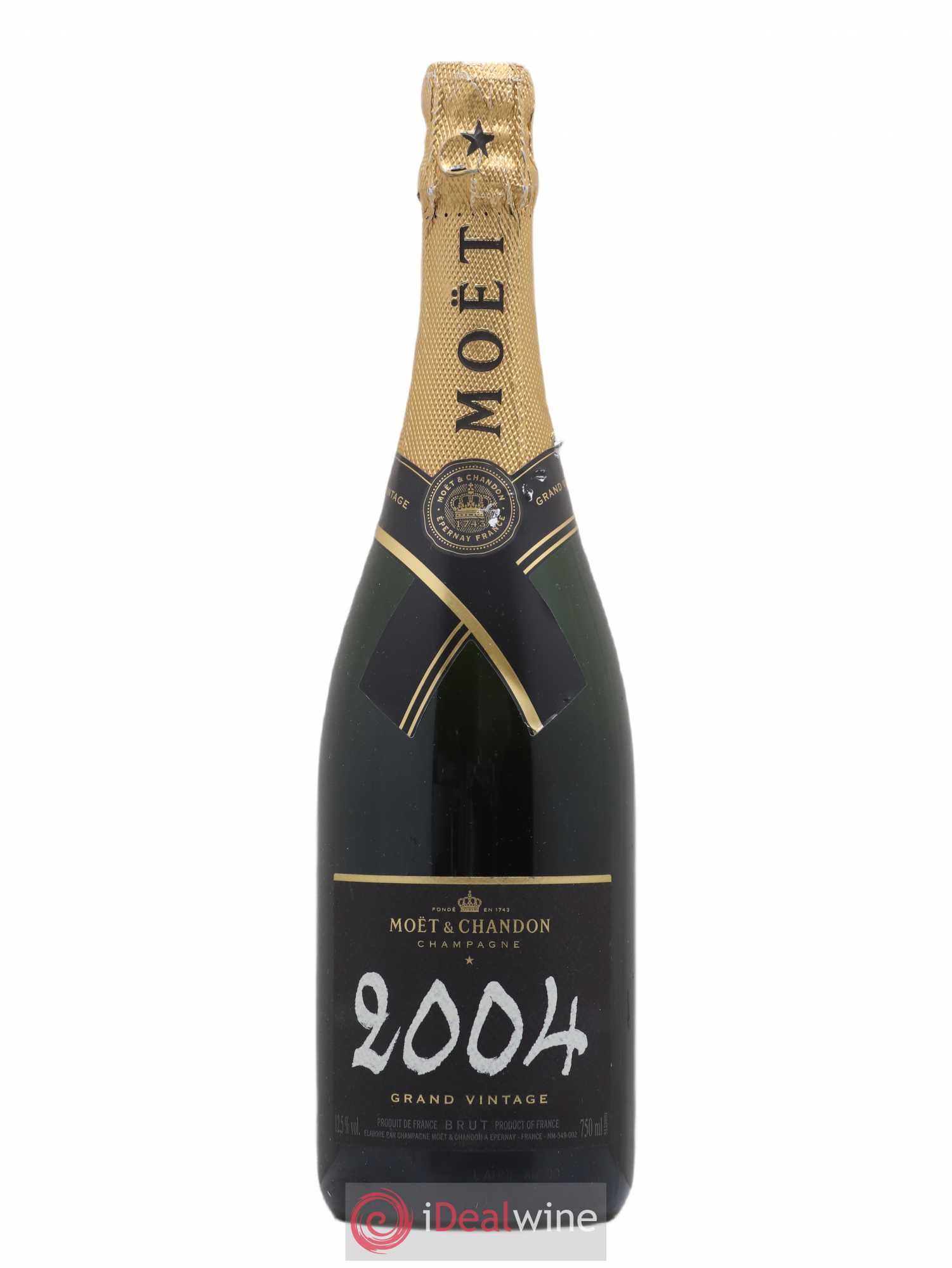 Grand Vintage Moët et Chandon Brut 2004 - Lot de 1 bouteille - 0