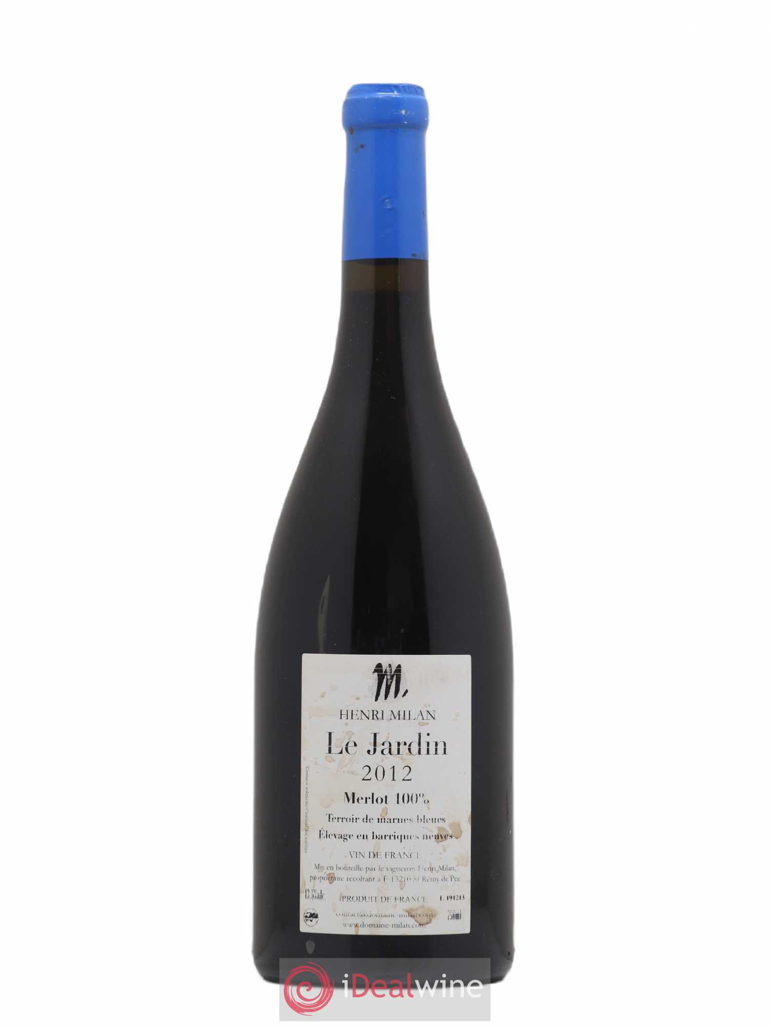 Vin de France Le Jardin Henri Milan 2012 - Lot de 1 bouteille - 0