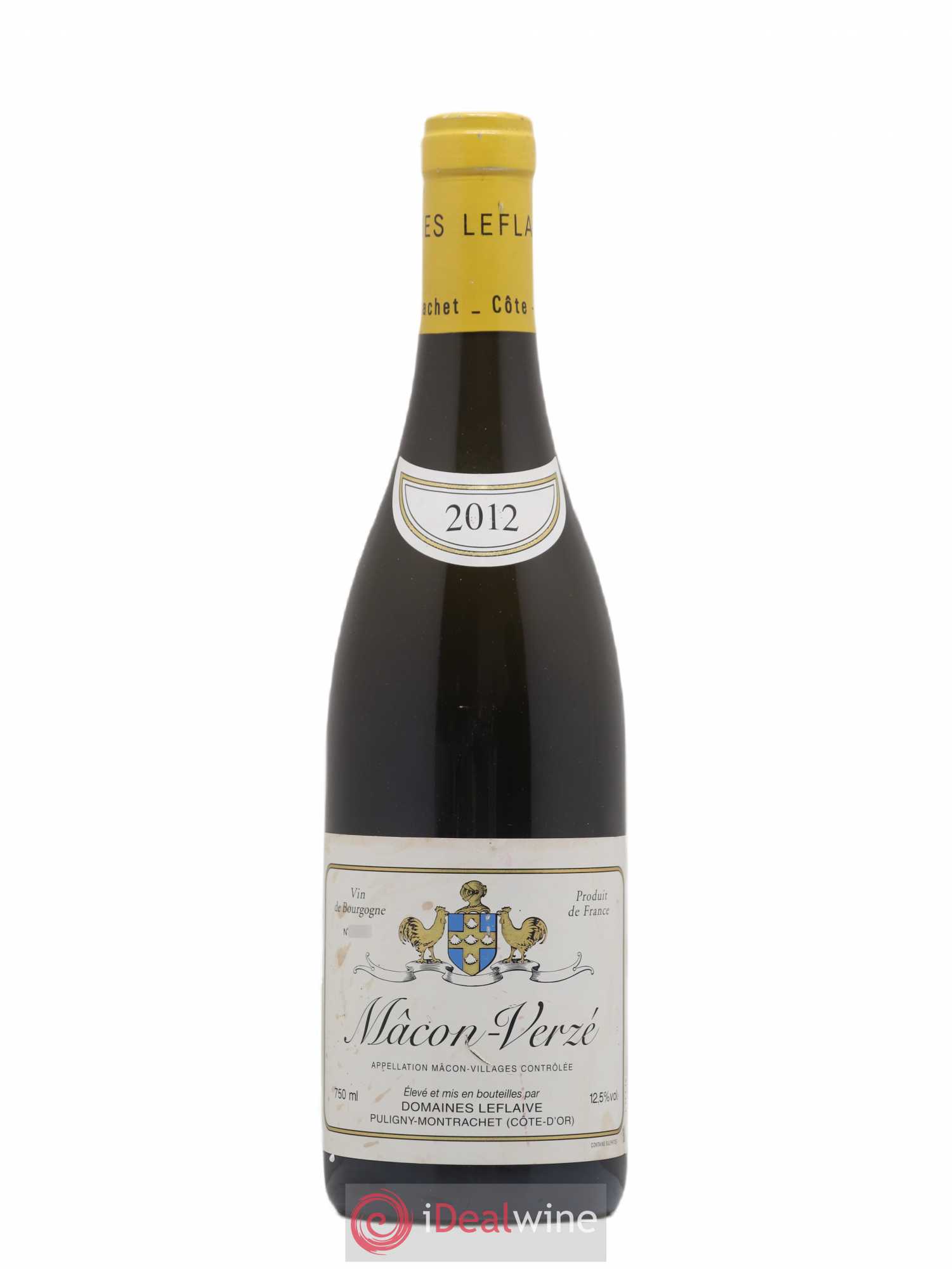 Mâcon-Verzé Leflaive (Domaine) 2012 - Lot de 1 bouteille - 0