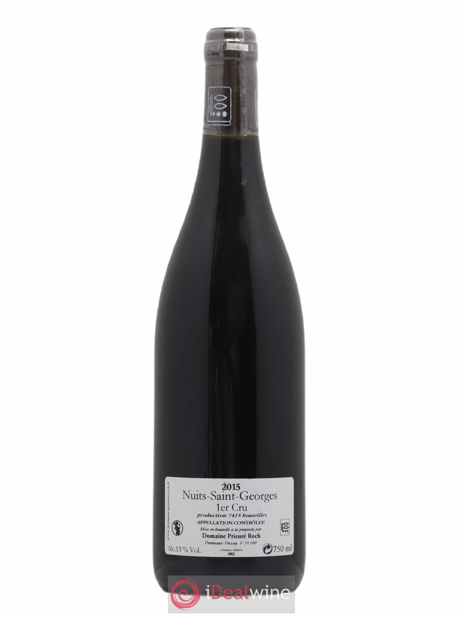 Nuits-Saint-Georges 1er Cru Prieuré Roch 2015 - Lot de 1 bouteille - 1