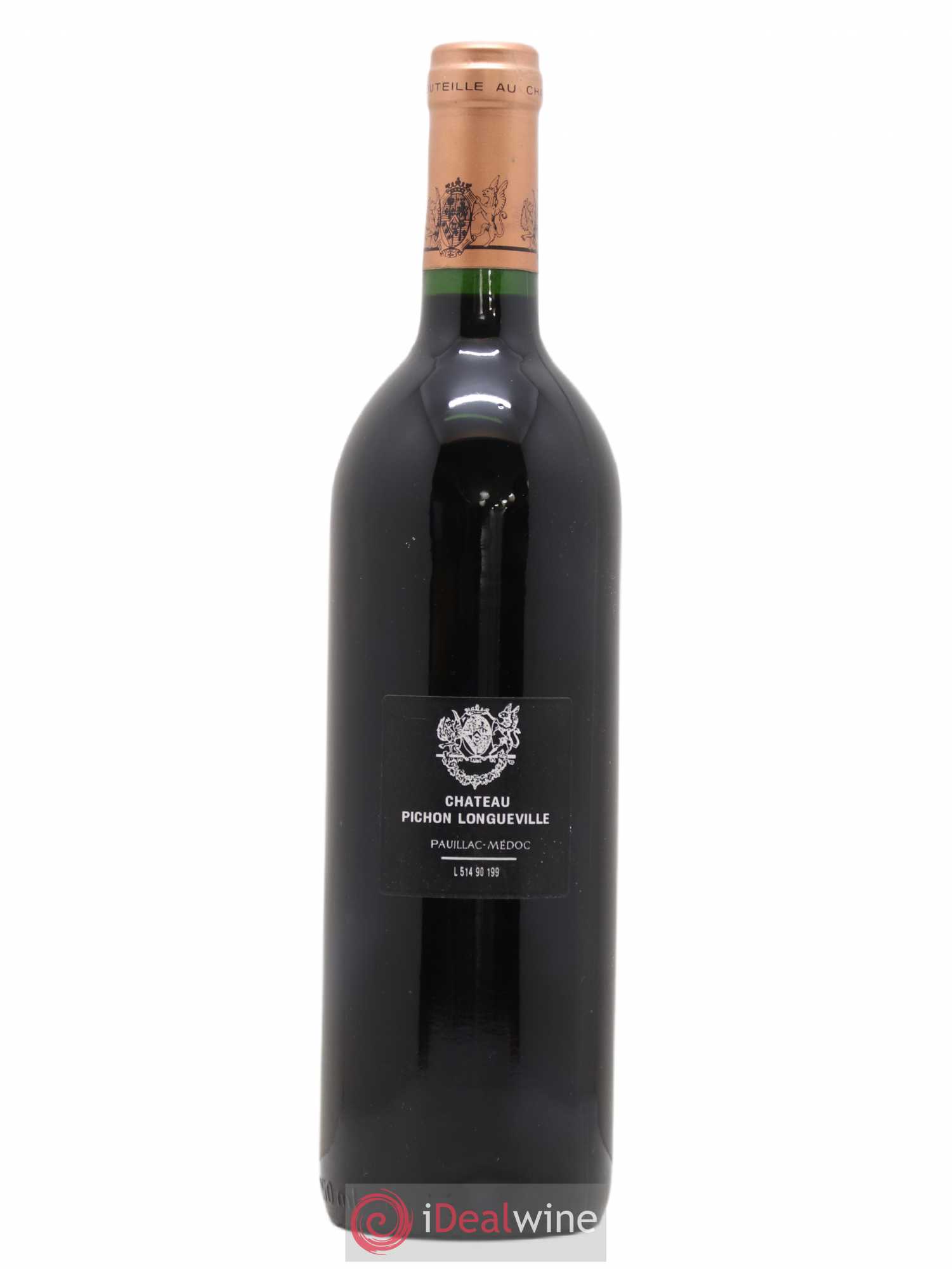 Pichon Longueville Baron 2ème Grand Cru Classé 1990 - Lot de 1 bouteille - 1