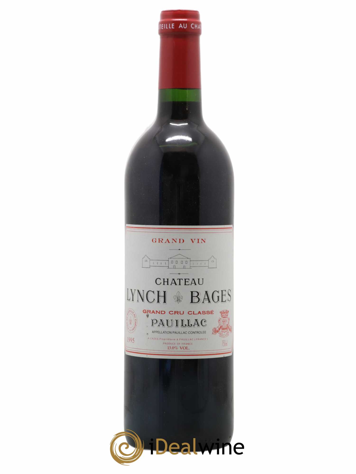 Château Lynch Bages 5ème Grand Cru Classé 1995 - Lot de 1 bouteille - 0