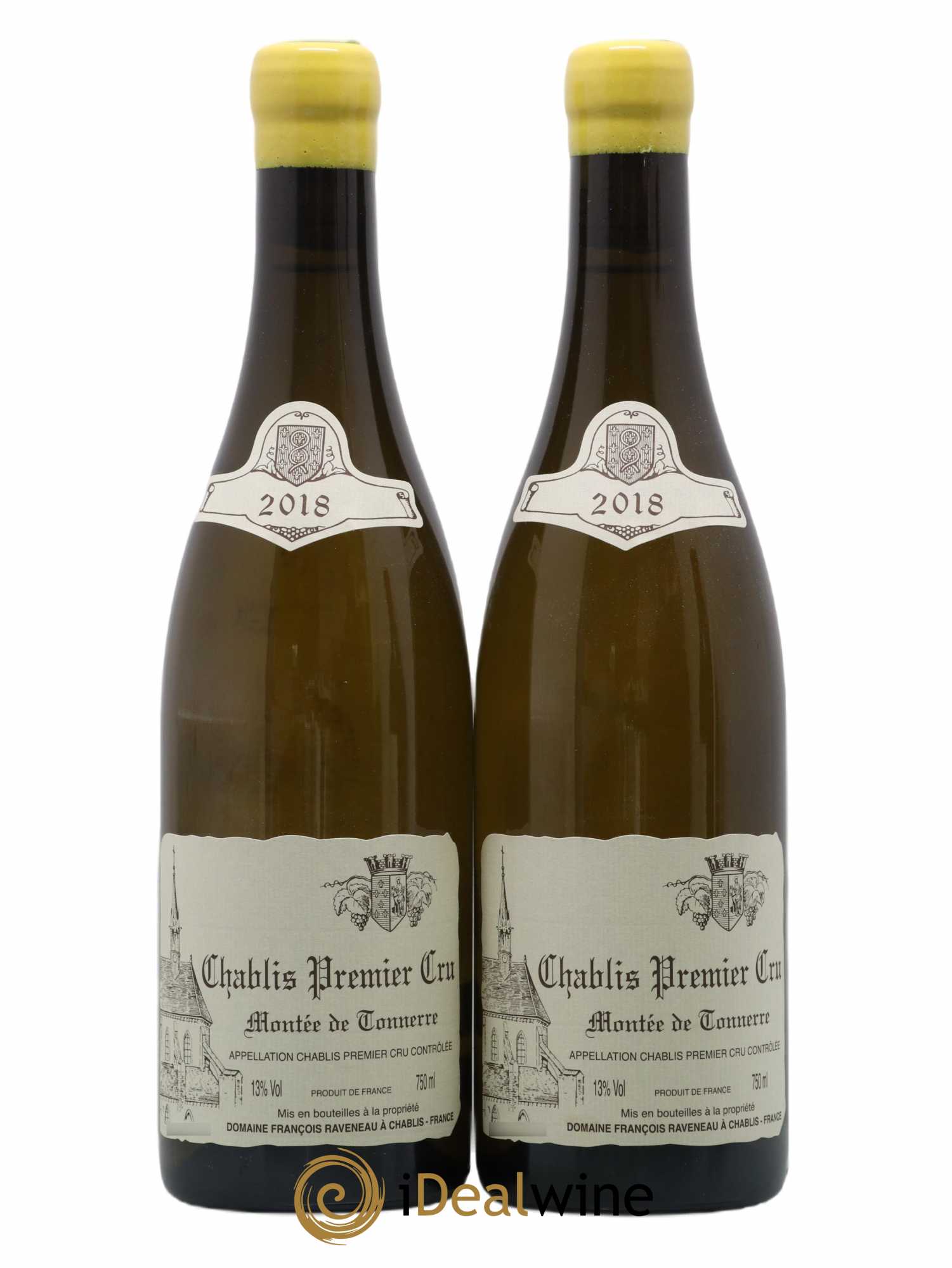 Chablis 1er Cru Montée de Tonnerre Raveneau (Domaine) 2018 - Lot de 2 bouteilles - 0