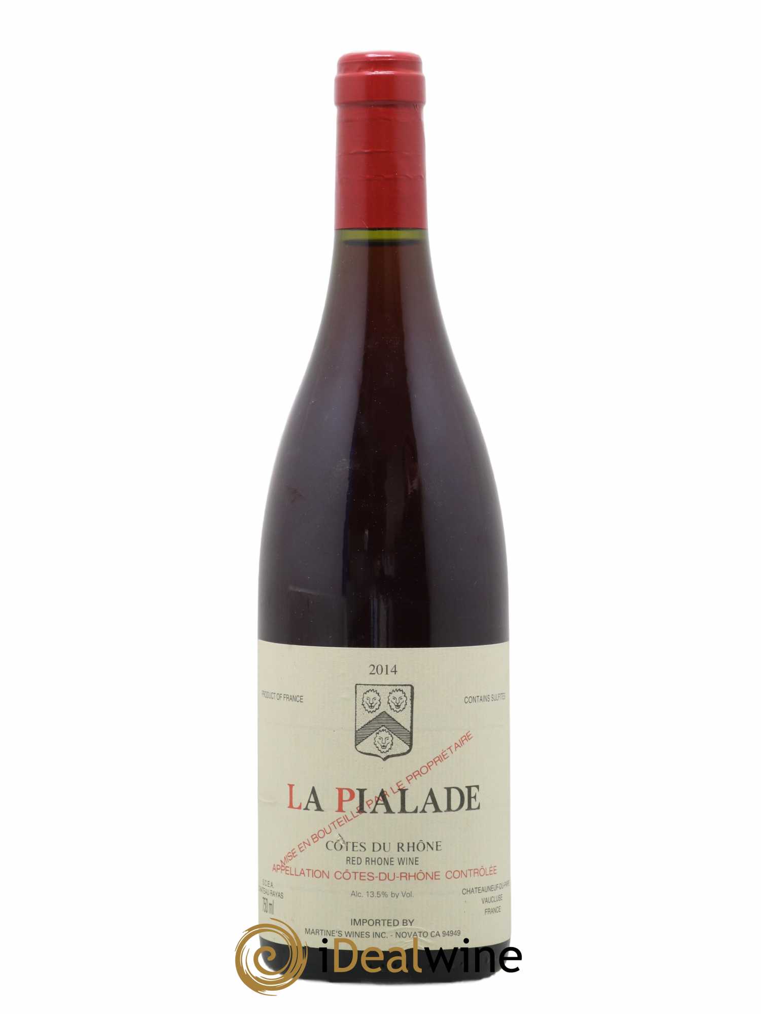 Côtes-du-Rhône La Pialade Emmanuel Reynaud 2014 - Lot de 1 bouteille - 0