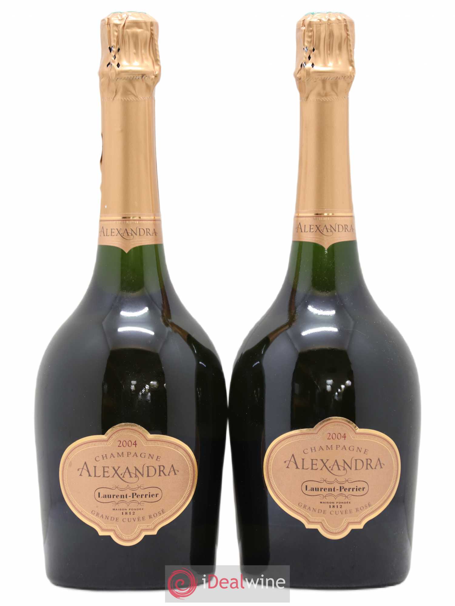 Cuvée Alexandra Laurent Perrier 2004 - Lot de 2 bouteilles - 0