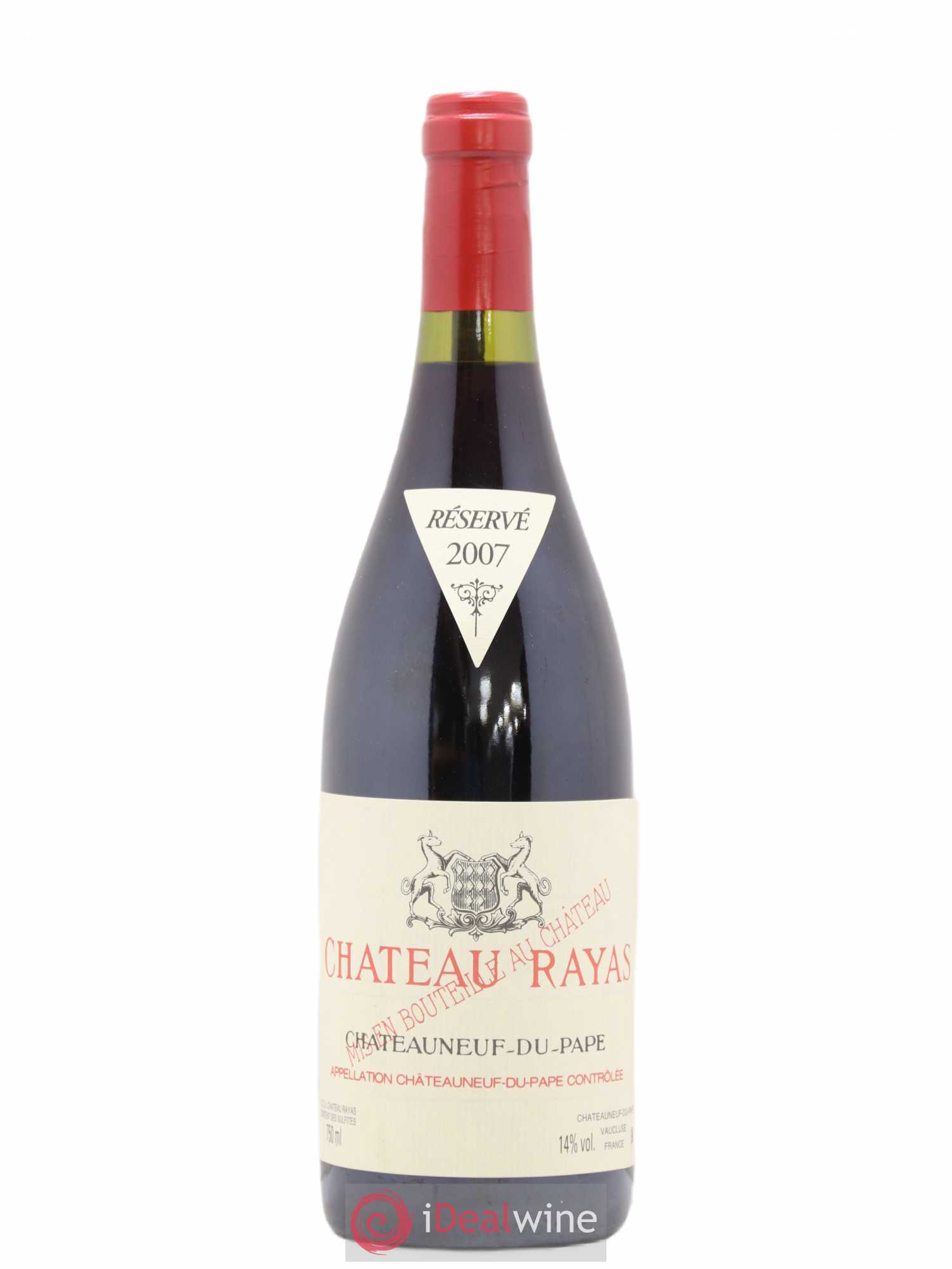 Châteauneuf-du-Pape Château Rayas Emmanuel Reynaud 2007 - Lot de 1 bouteille - 0