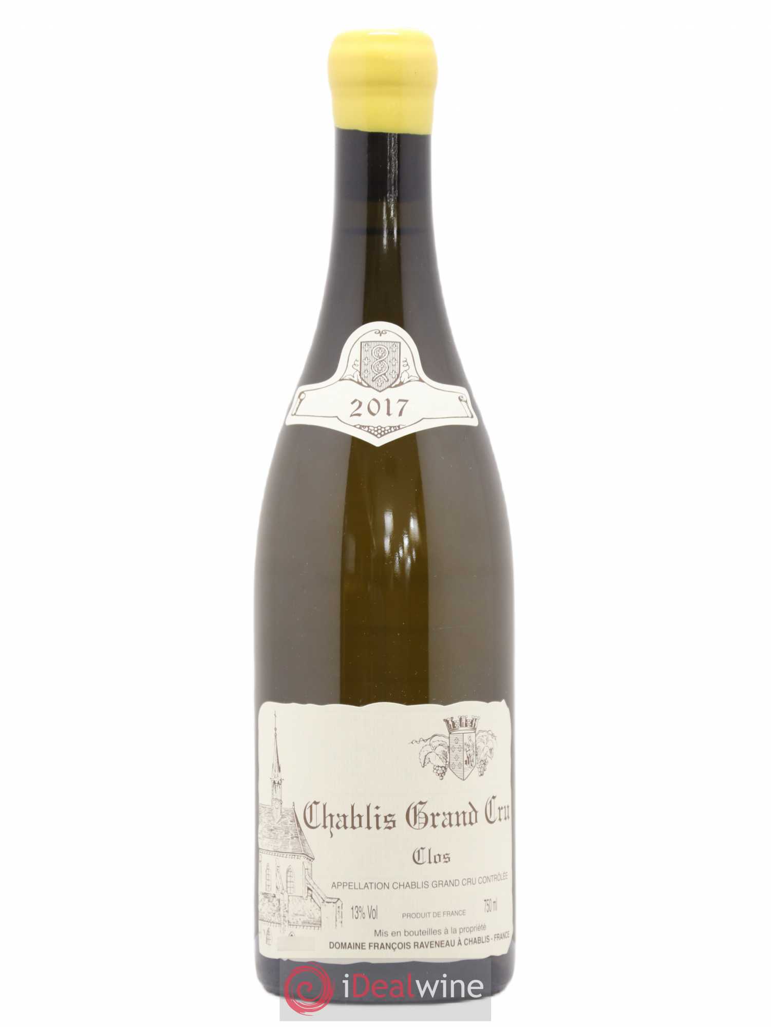 Chablis Grand Cru Clos Raveneau (Domaine) 2017 - Lot de 1 bouteille - 0
