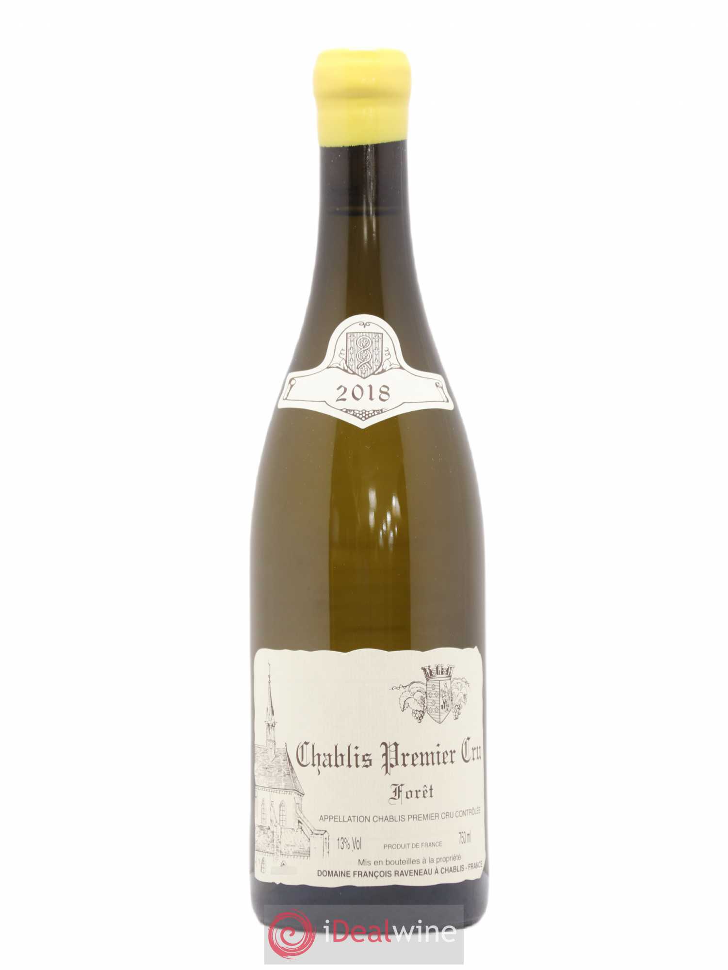 Chablis 1er Cru Forêt Raveneau (Domaine) 2018 - Lot de 1 bouteille - 0