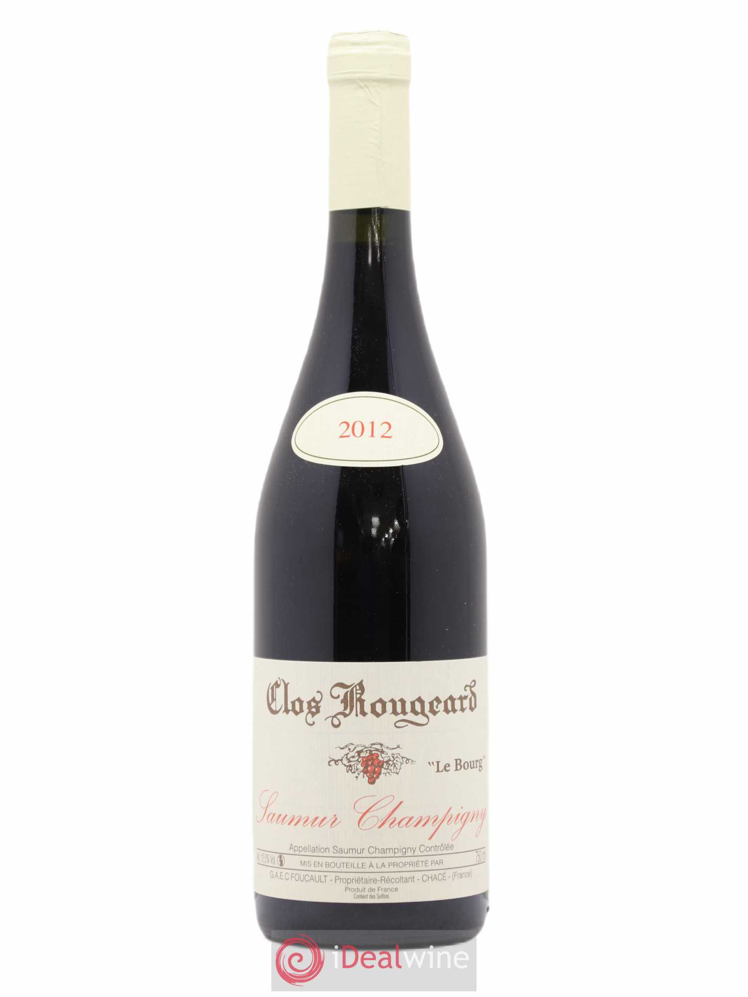 Saumur-Champigny Le Bourg Clos Rougeard 2012 - Lot de 1 bouteille - 0