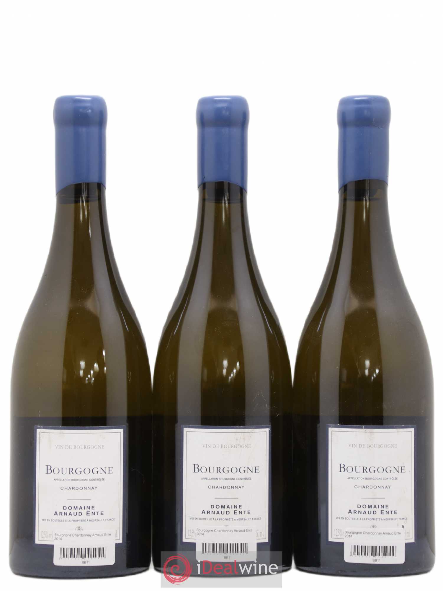 Bourgogne Chardonnay Arnaud Ente 2014 - Lot de 3 bouteilles - 1
