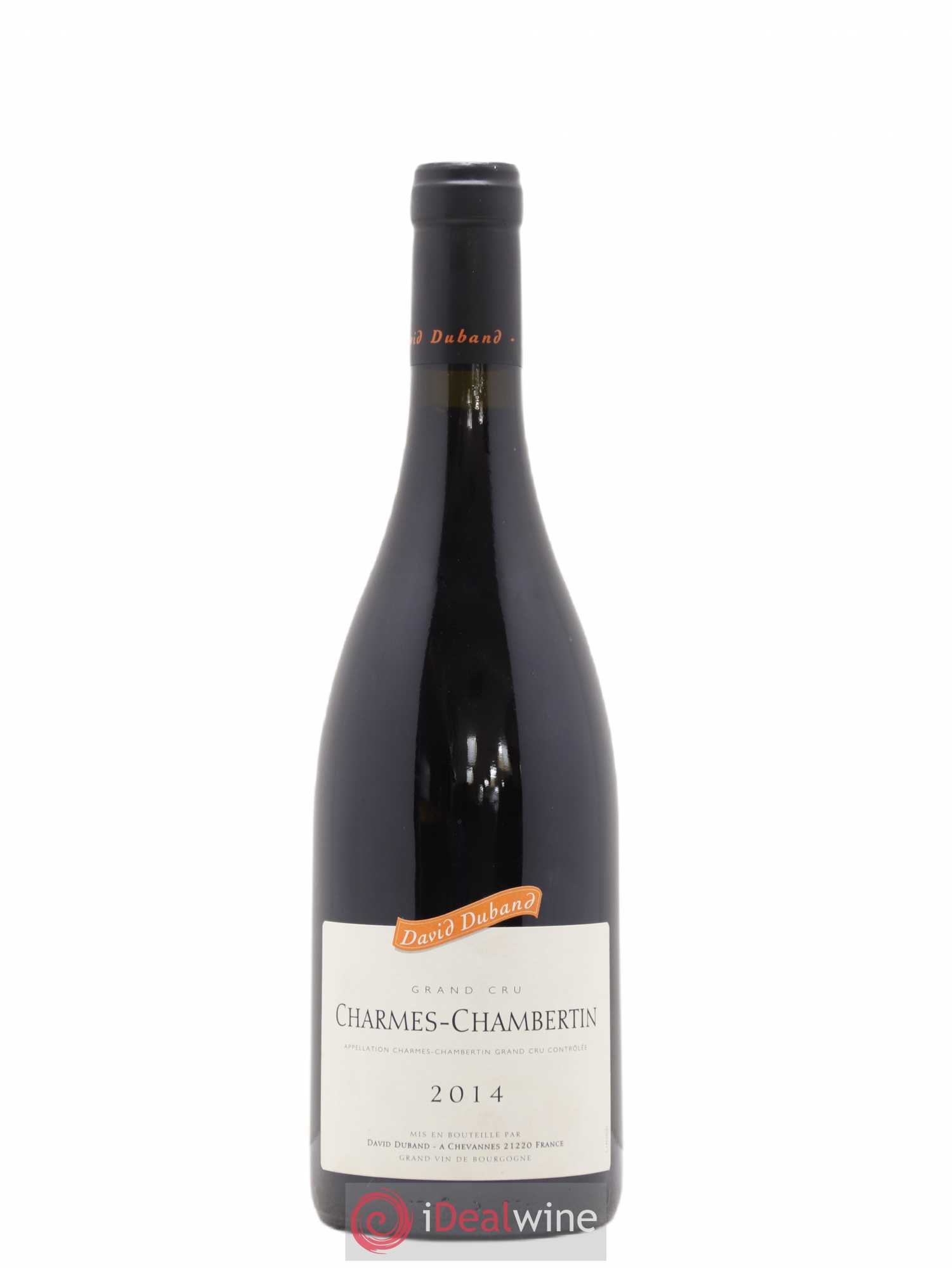 Charmes-Chambertin Grand Cru David Duband (Domaine) 2014 - Lot de 1 bouteille - 0