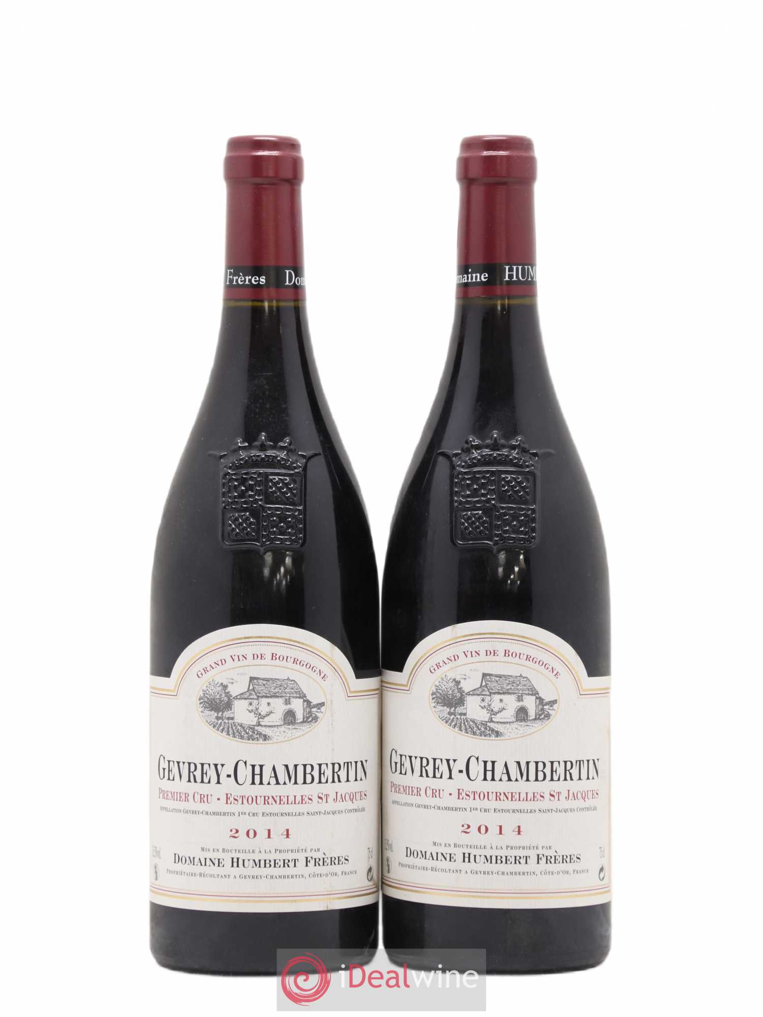 Gevrey-Chambertin 1er Cru Estournelles Saint-Jacques Humbert (Domaine) 2014 - Lot de 2 bouteilles - 0