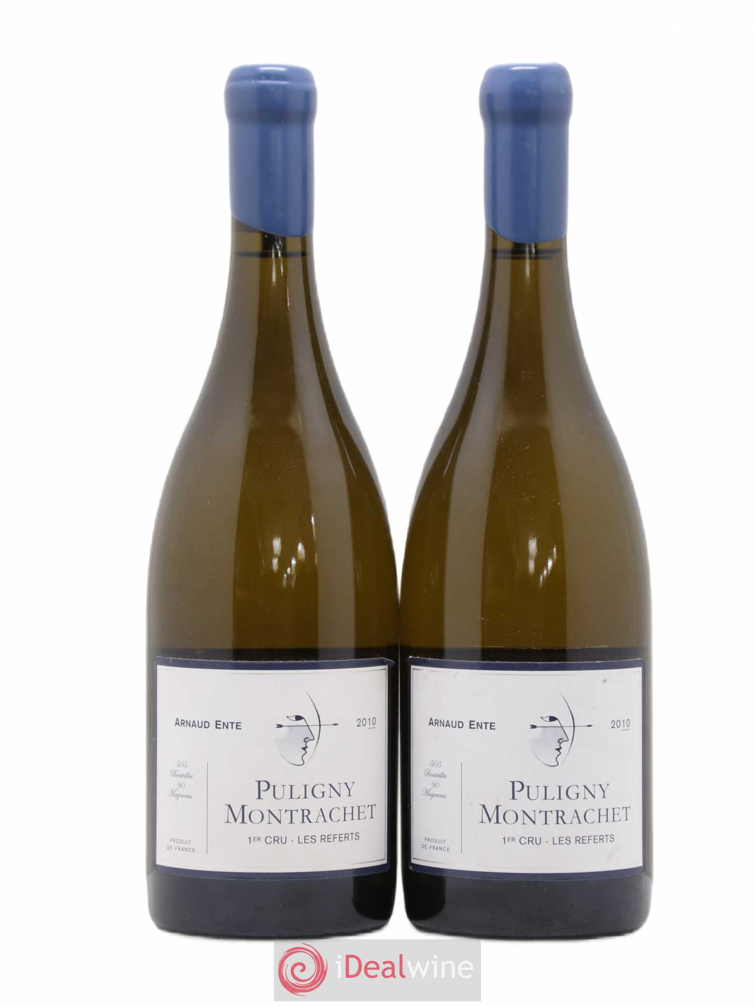 Puligny-Montrachet 1er Cru Les Referts Arnaud Ente 2010 - Lot de 2 bouteilles - 0