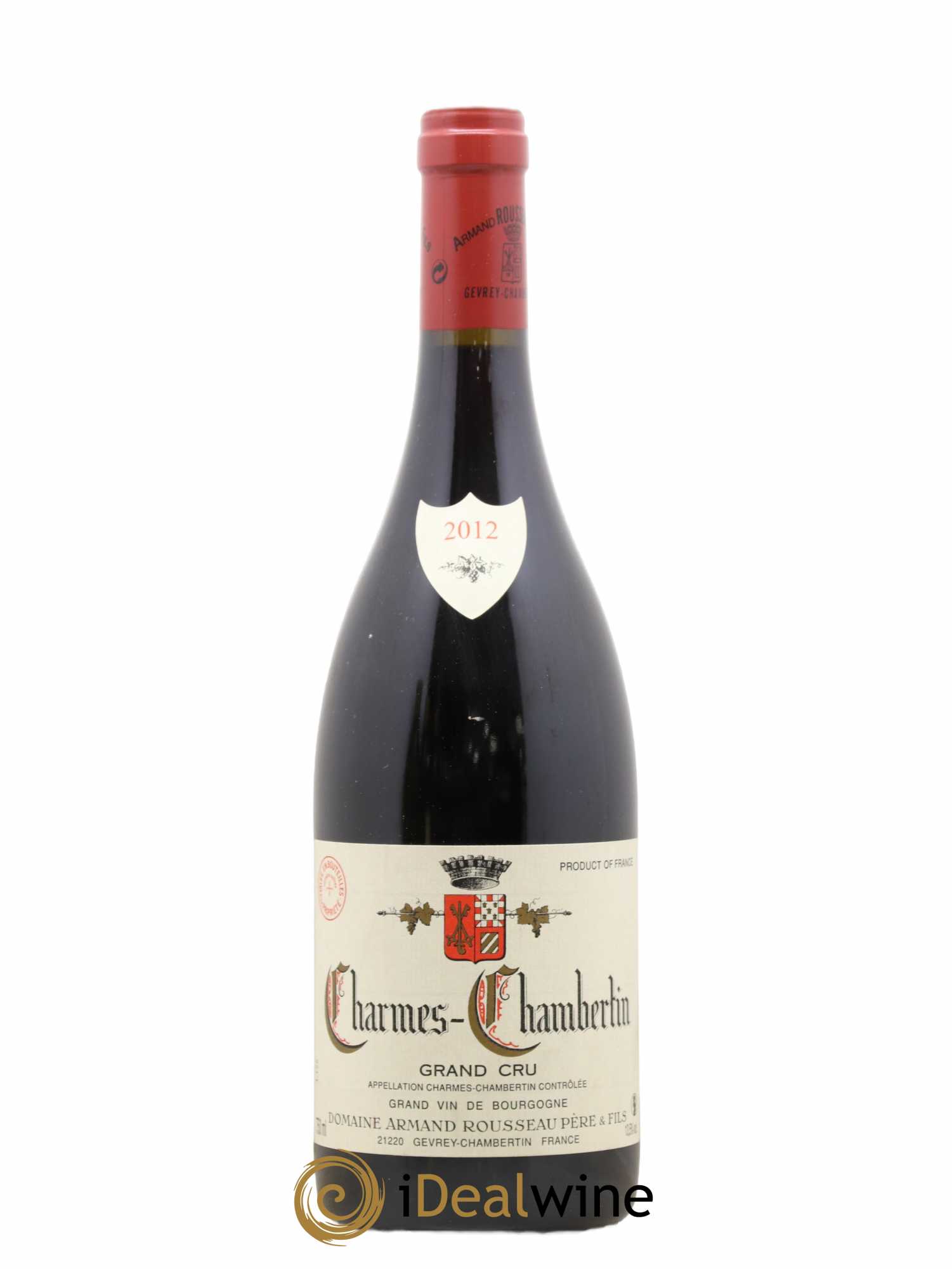Charmes-Chambertin Grand Cru Armand Rousseau (Domaine) 2012 - Lot de 1 bouteille - 0