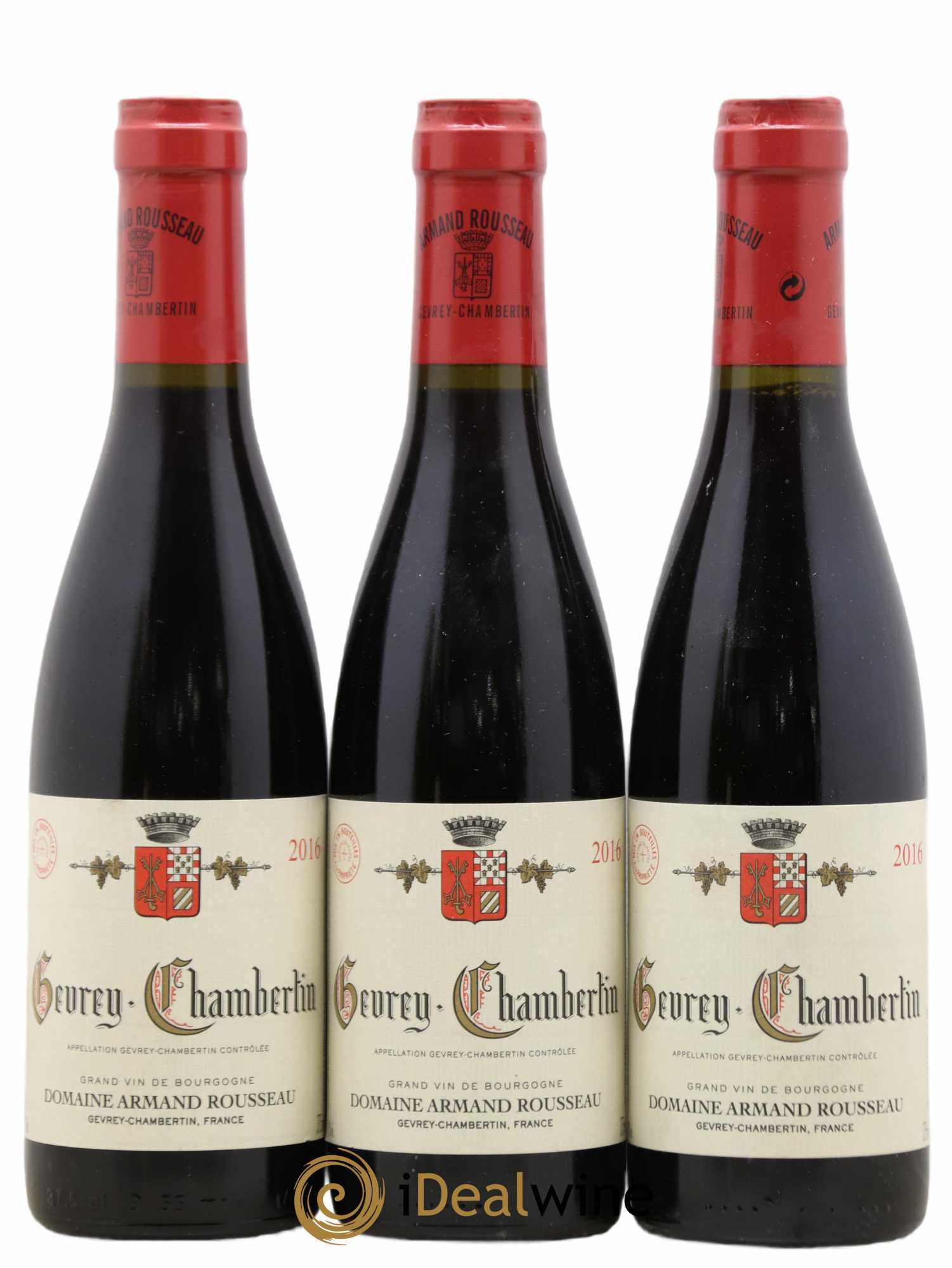 Gevrey-Chambertin Armand Rousseau (Domaine) 2016 - Lot de 3 demi bouteilles - 0