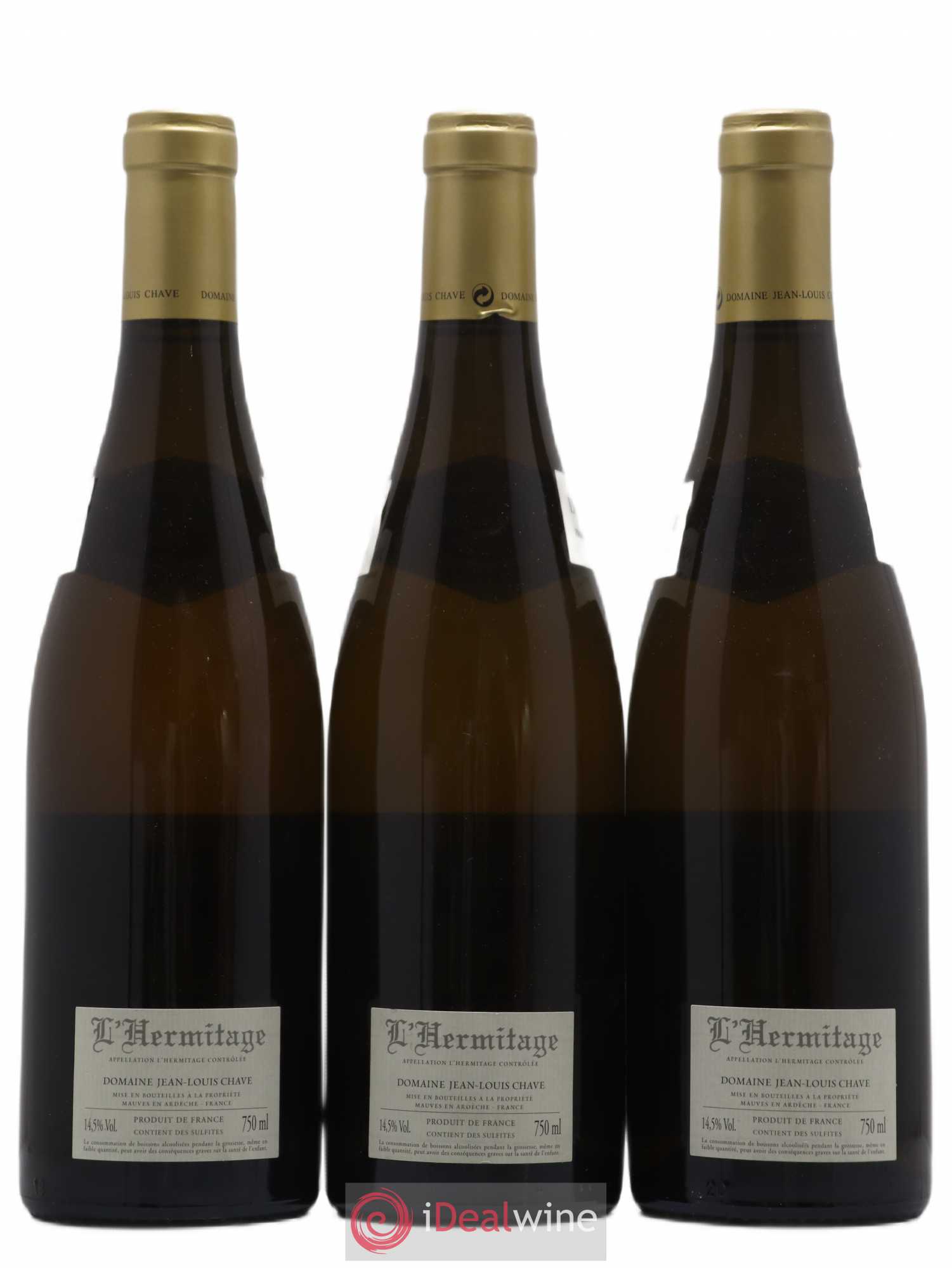 Hermitage Jean-Louis Chave 2009 - Lot de 3 bouteilles - 1