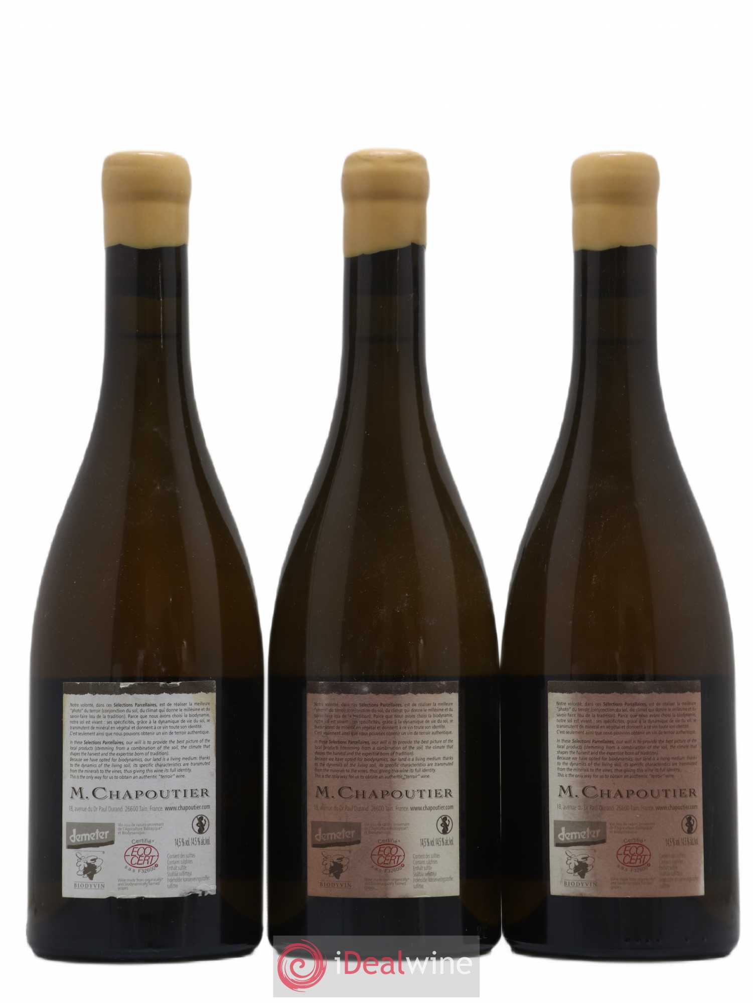 Hermitage Ermitage de l'Orée Chapoutier 2006 - Lot de 3 bouteilles - 1