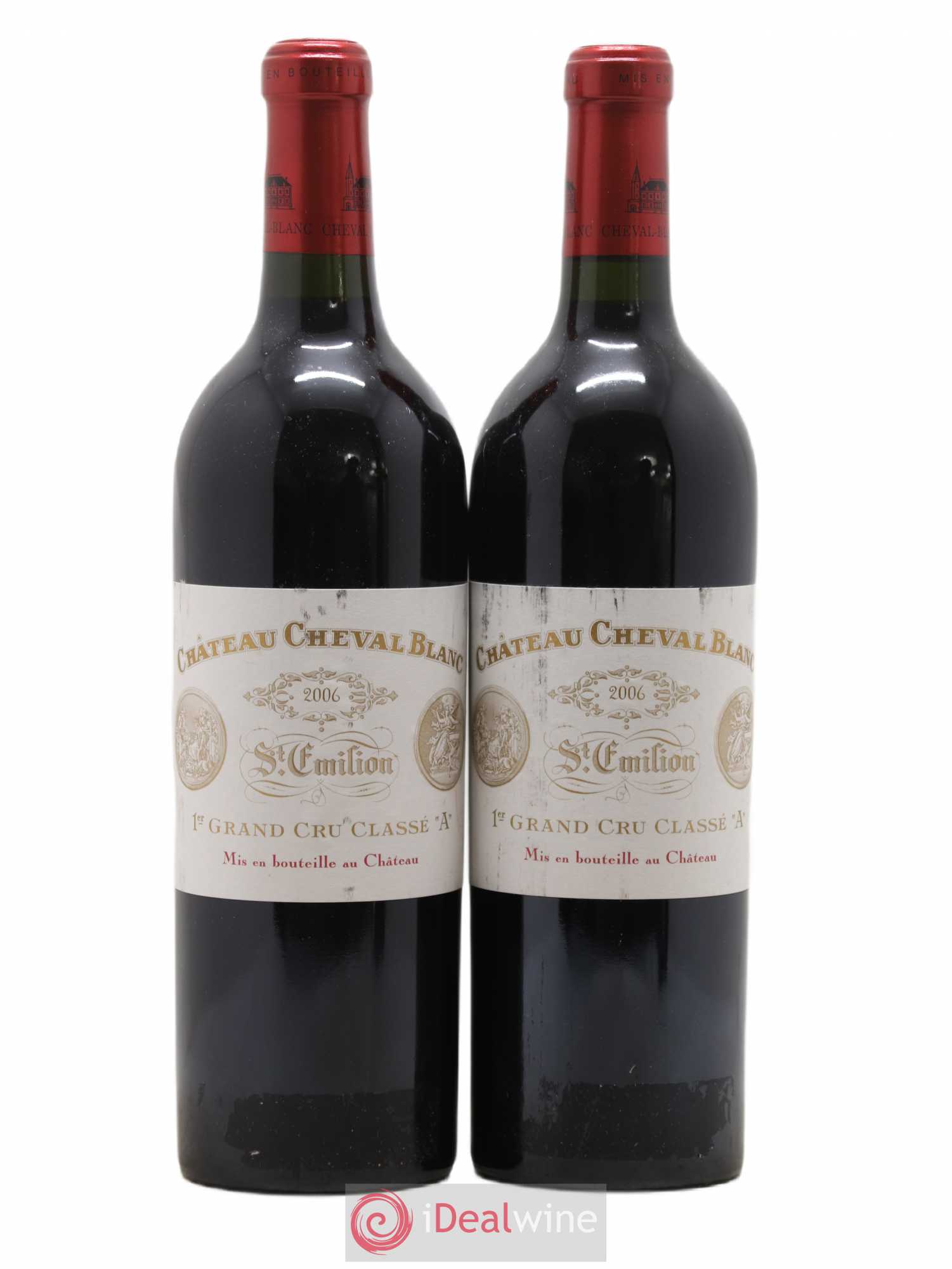 Château Cheval Blanc 1er Grand Cru Classé A 2006 - Lot de 2 bouteilles - 0
