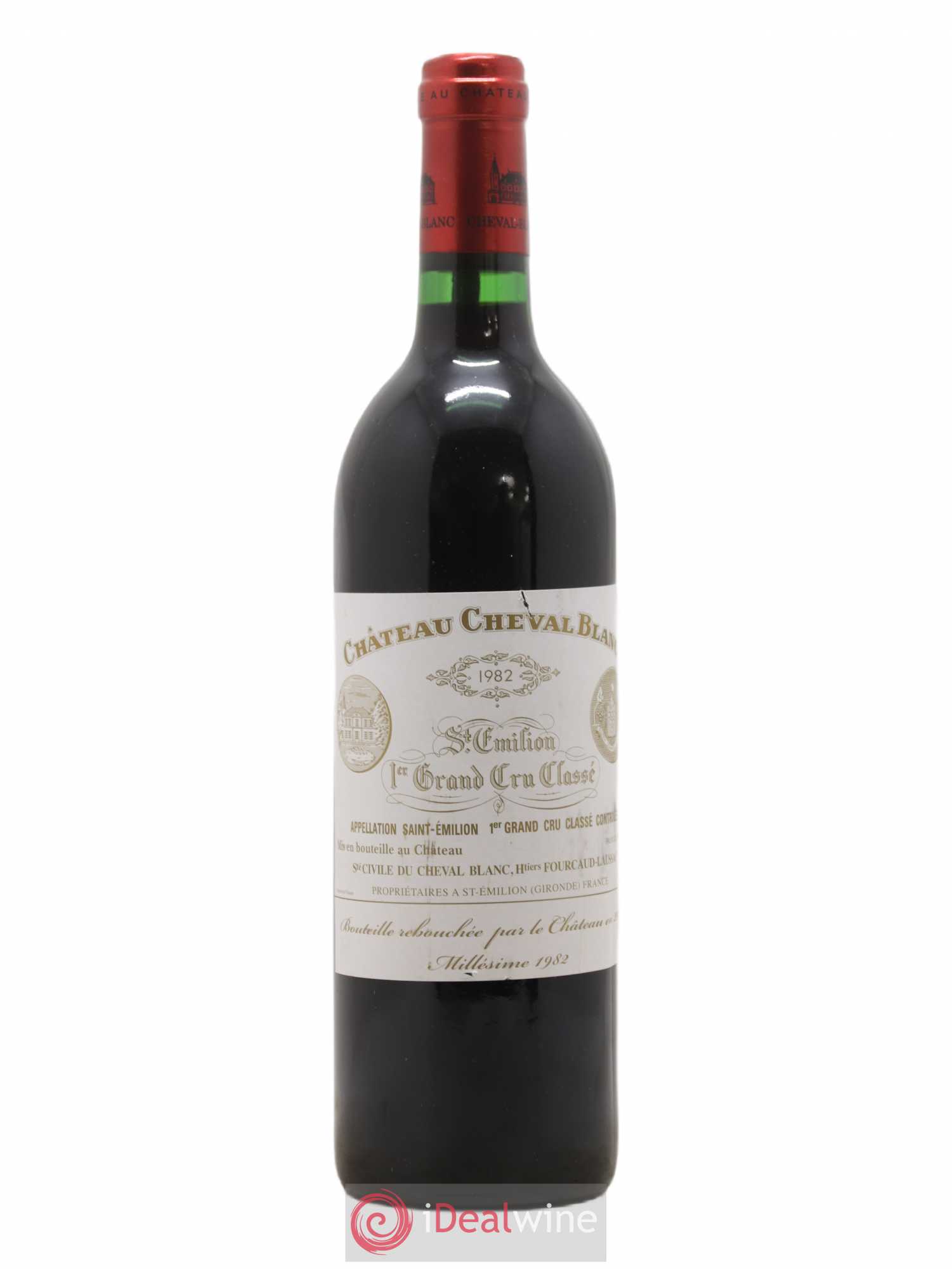 Château Cheval Blanc 1er Grand Cru Classé A 1982 - Lot de 1 bouteille - 0