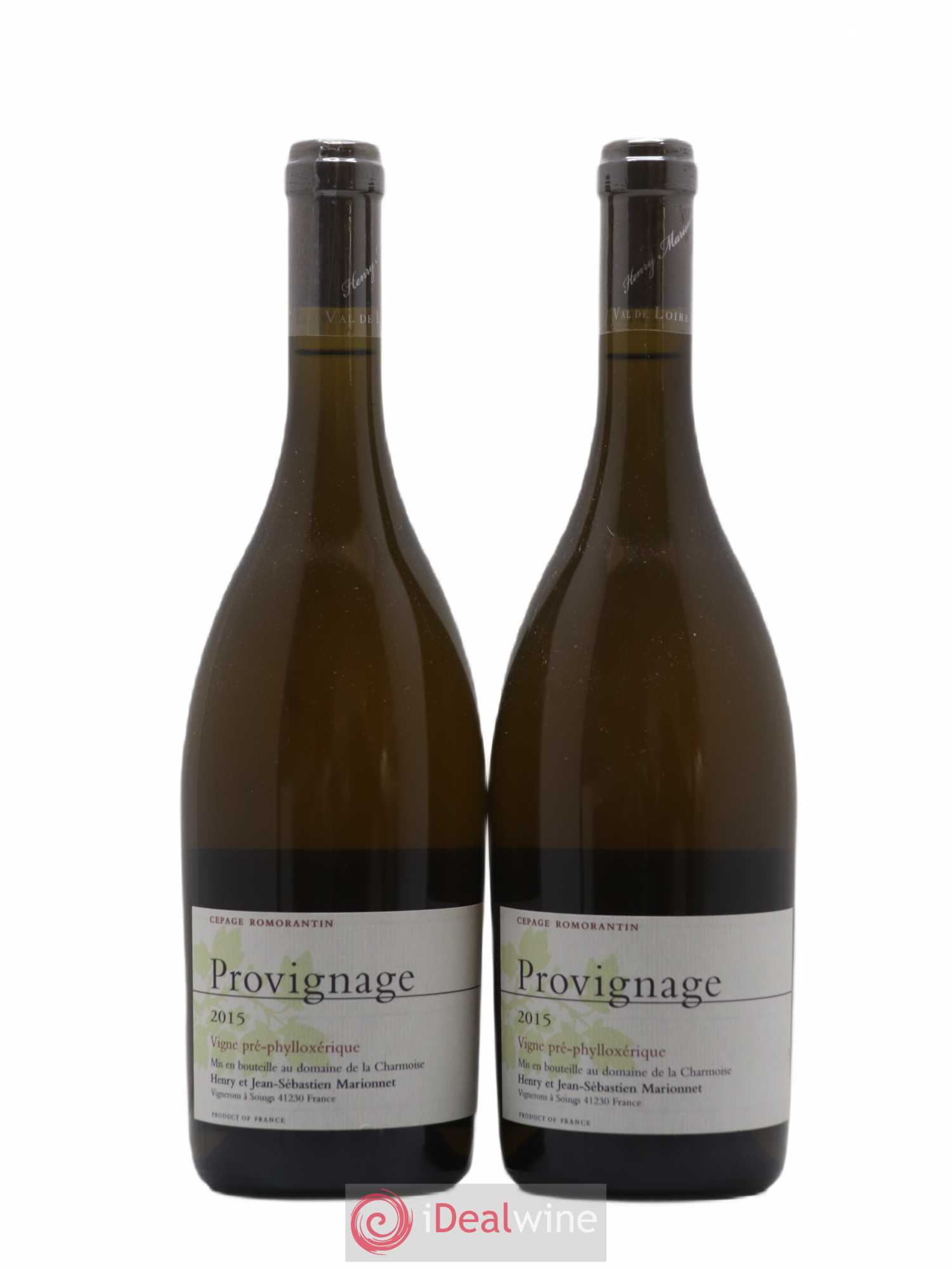 Vin de France Provignage Vigne Pré-phylloxérique Marionnet 2015 - Posten von 2 Flaschen - 0