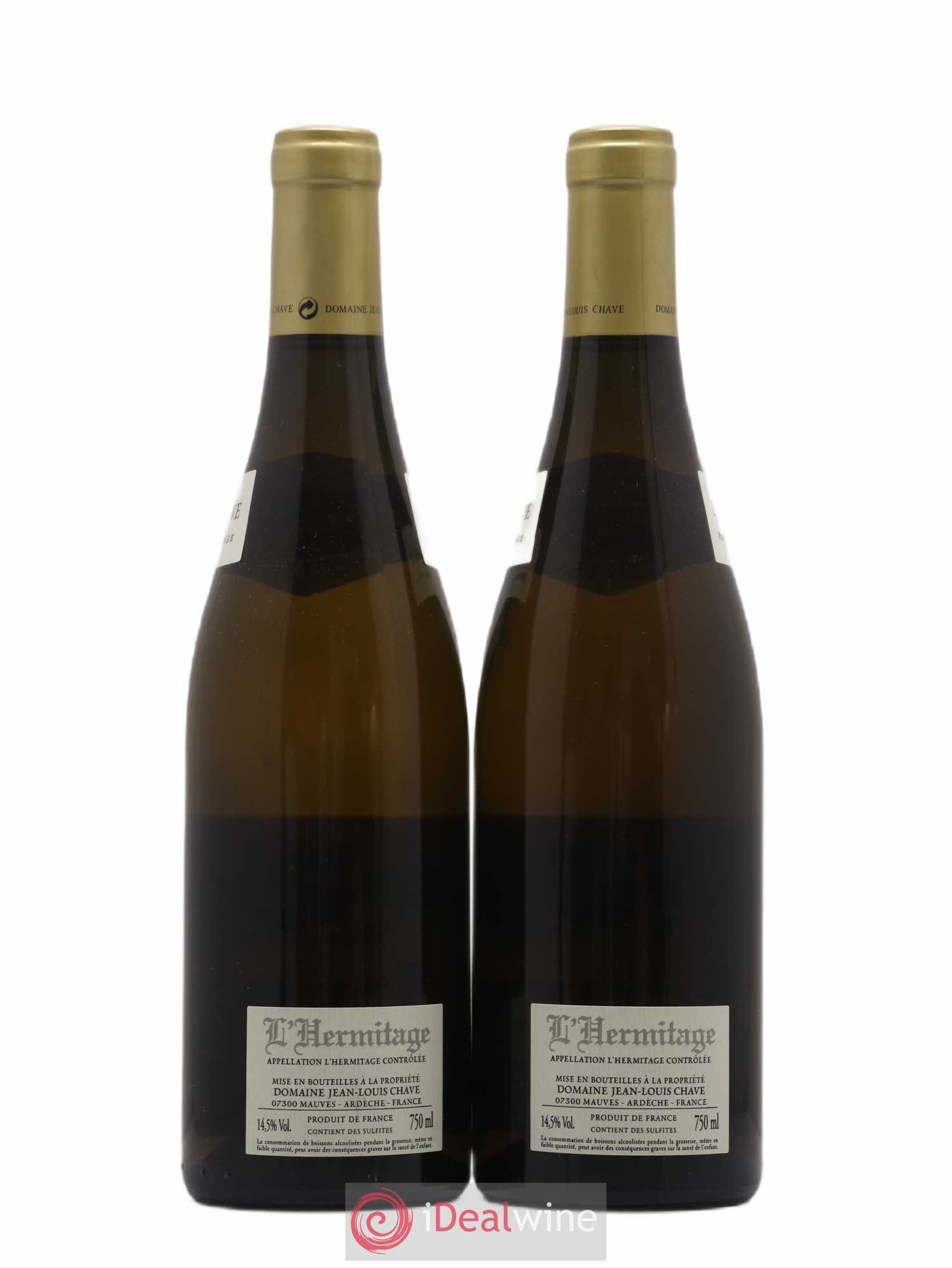 Hermitage Jean-Louis Chave 2015 - Lot de 2 bouteilles - 1